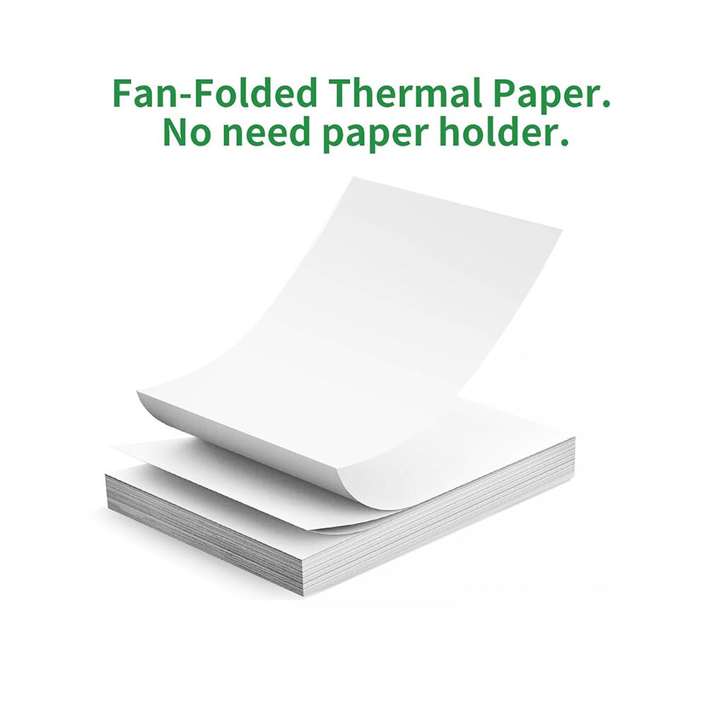 100-1000 Sheets 8.5″ x 11″ Thermal Printer Paper US Letter Size Thermal Paper