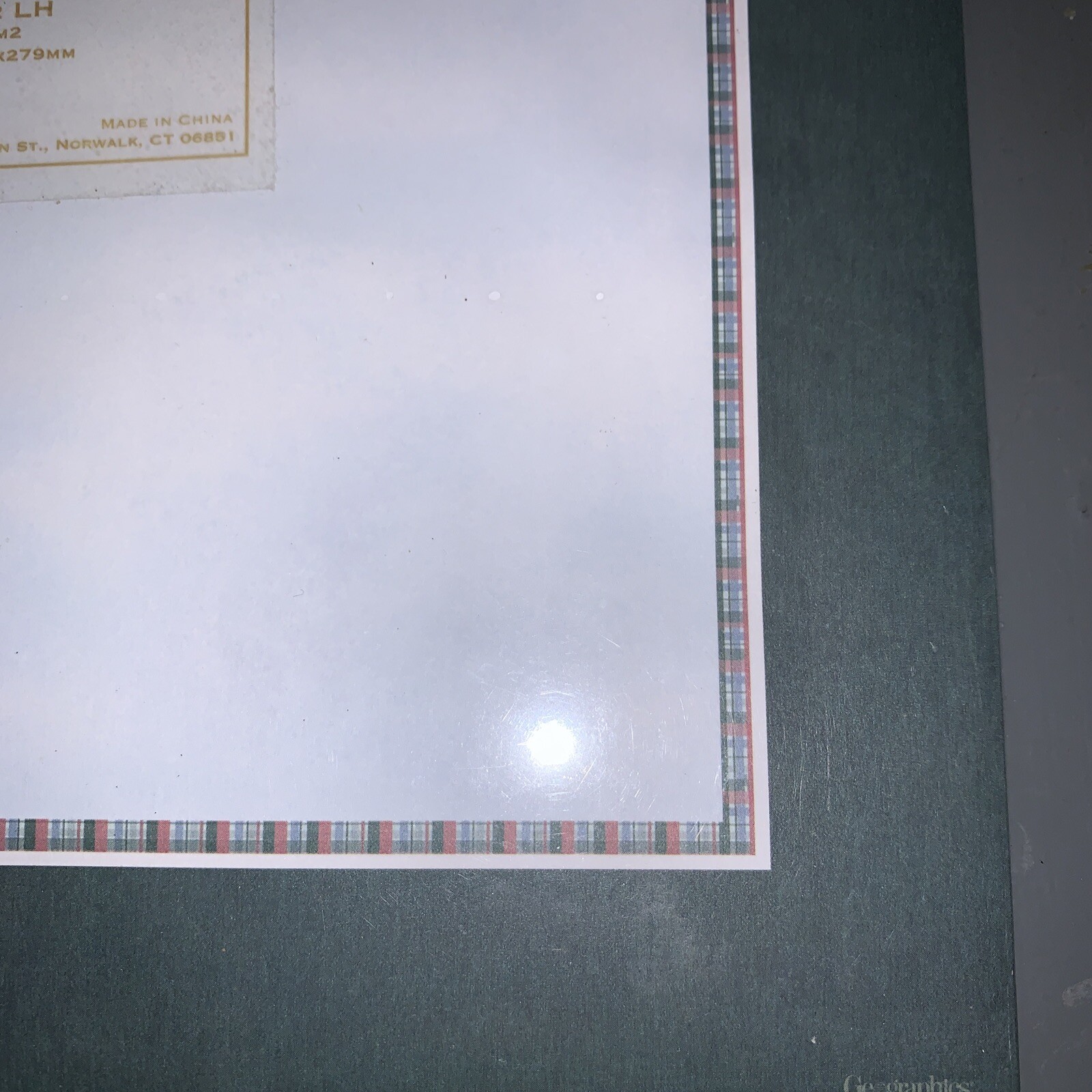 Geographics 50 Count Letterhead Road Winter Currier and Ives