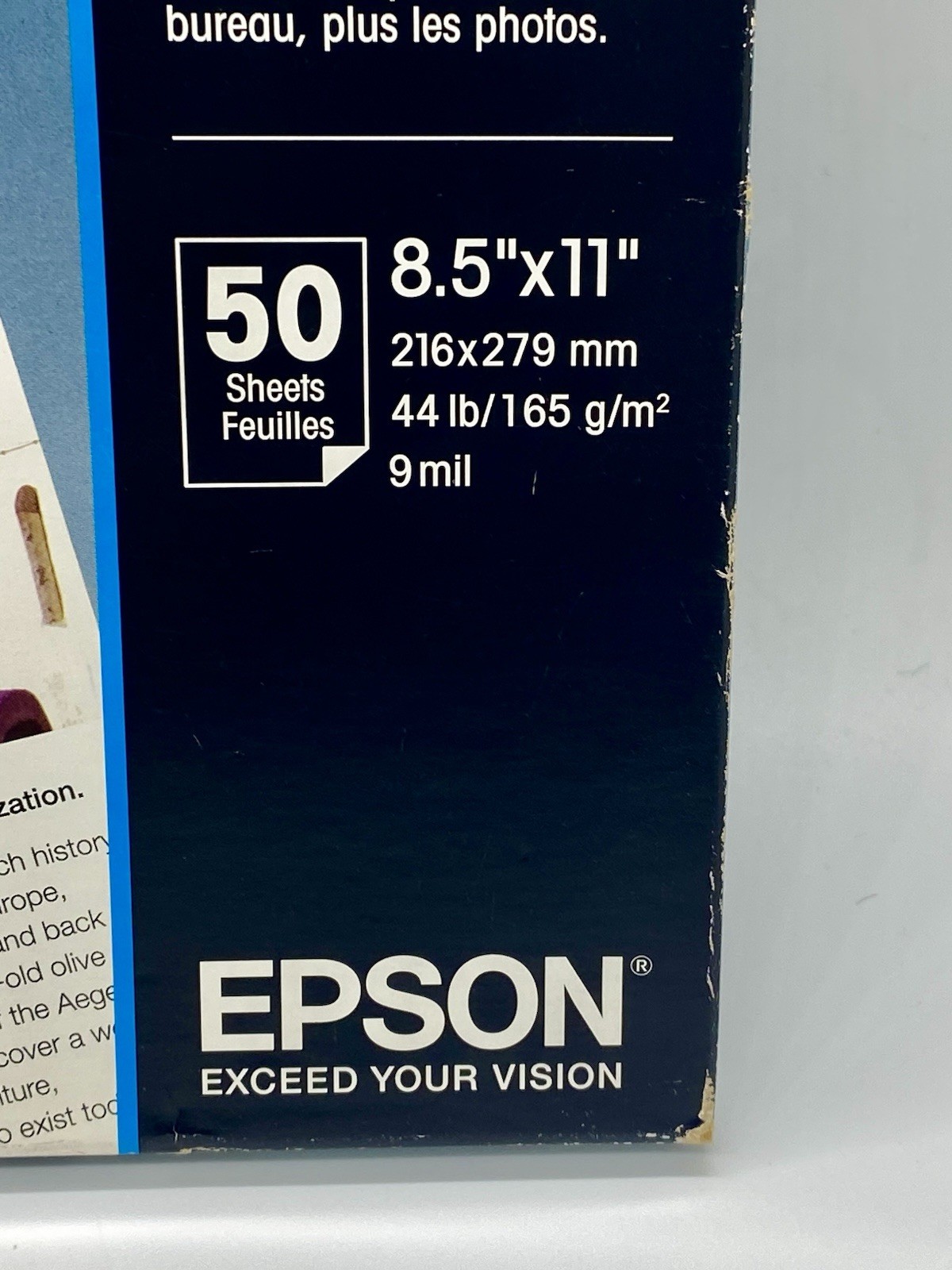 Epson Premium Presentation Paper MATTE 8.5×11 Inch 50 Sheets S041263 New In Box