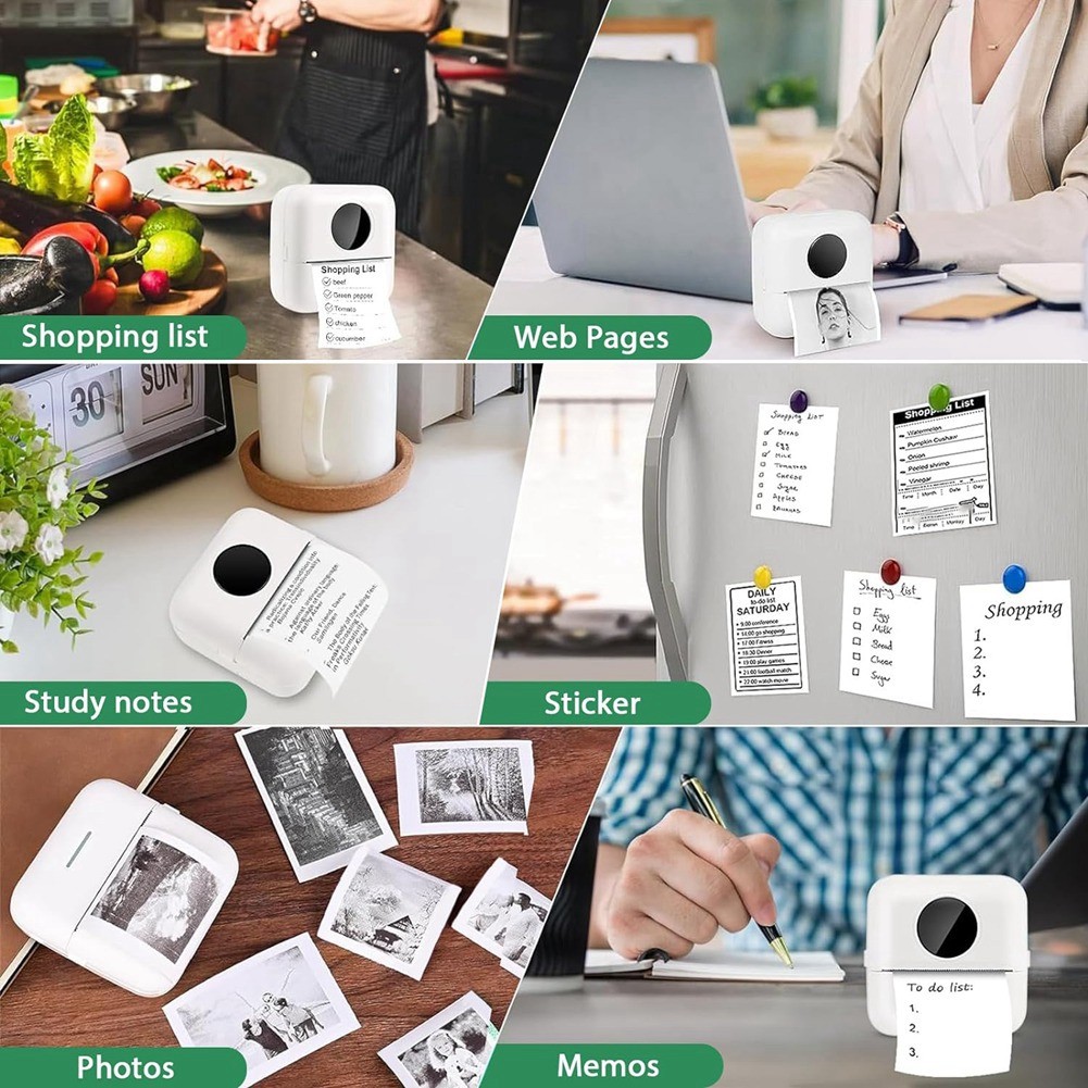 20PCS Printer , Thermal Sticker ,Self-Adhesive, Thermal Printer ,Notes8868