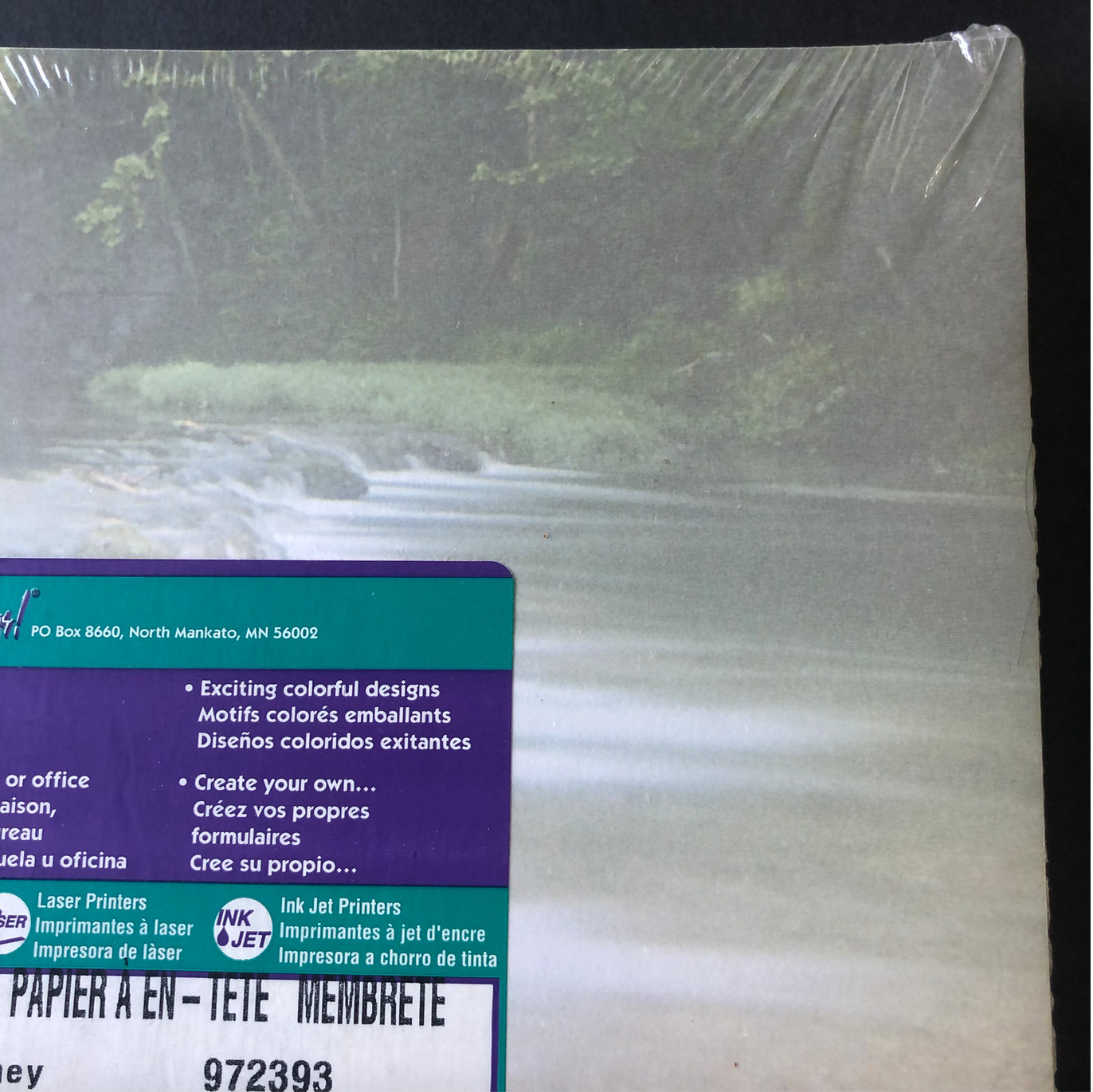 GREAT PAPERS Letterhead Rivers Journey 100 Sheets Sealed Package Acid Free New