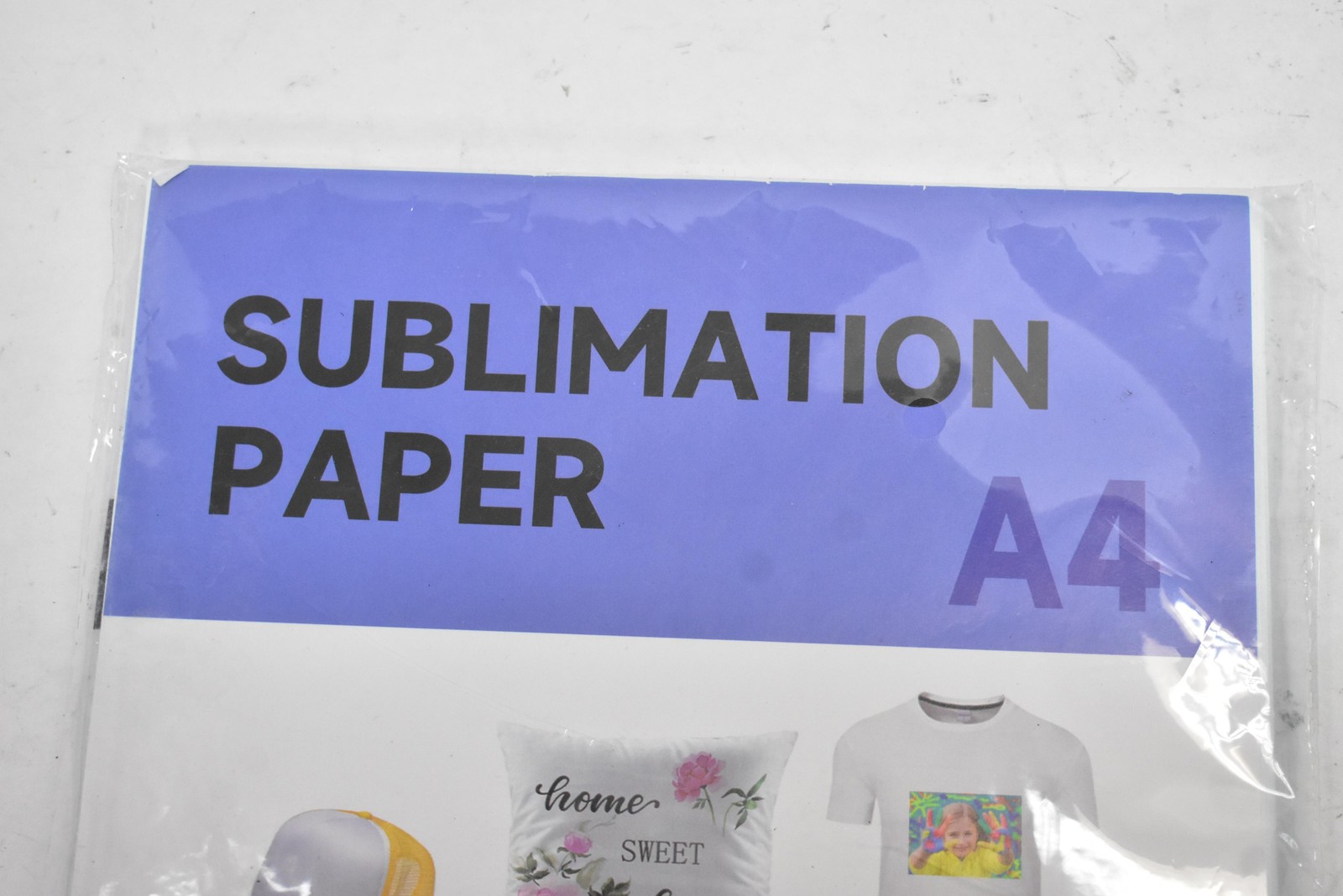 A4 Sublimation Paper 120G 100 Sheets Inkjet Transfer Paper White Packs