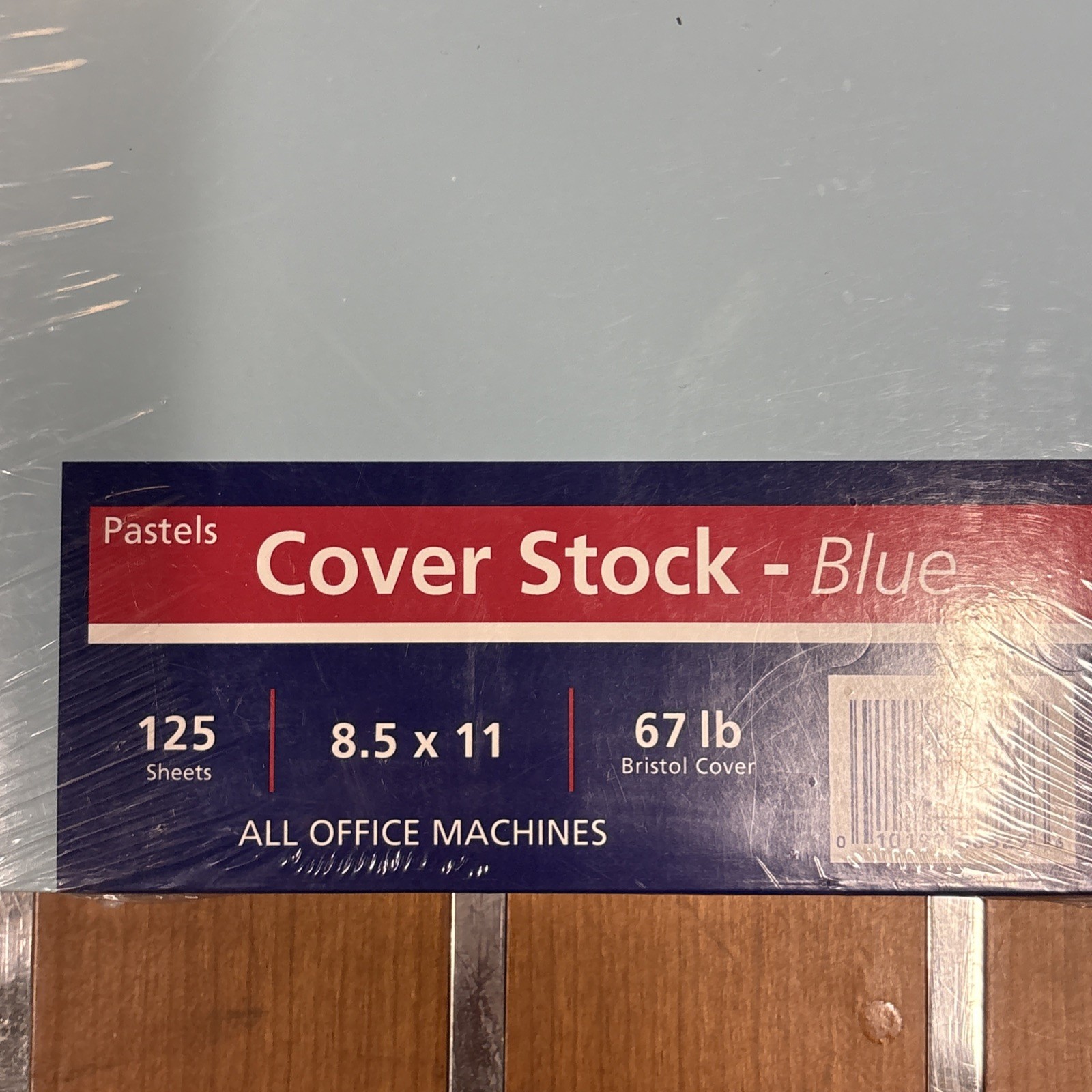 Hammermill Cover Stock – Pastels, Blue – 125 Sheets, 8.5×11, 67 lb Bristol Cover