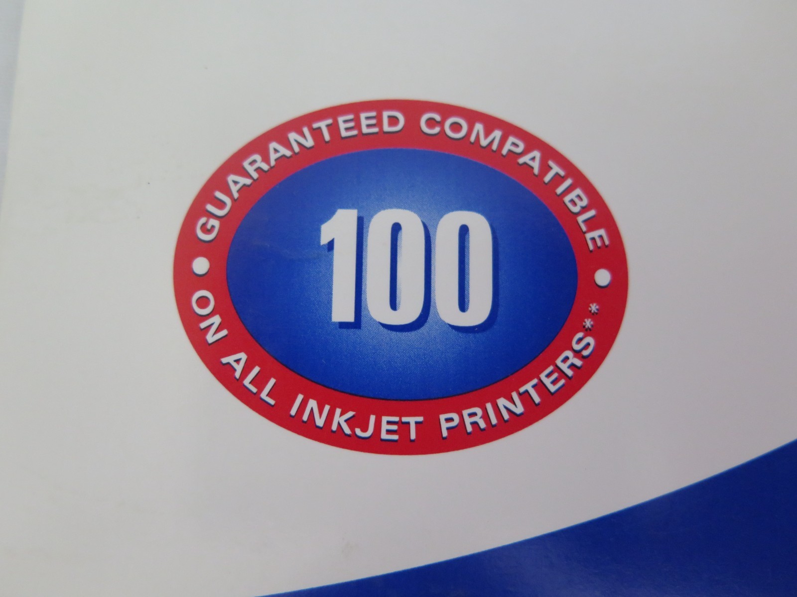 Xerox Color Inkjet 6 Sheet Window Decals – Lot of 4 – 8-1/2 x 11 -New in Package
