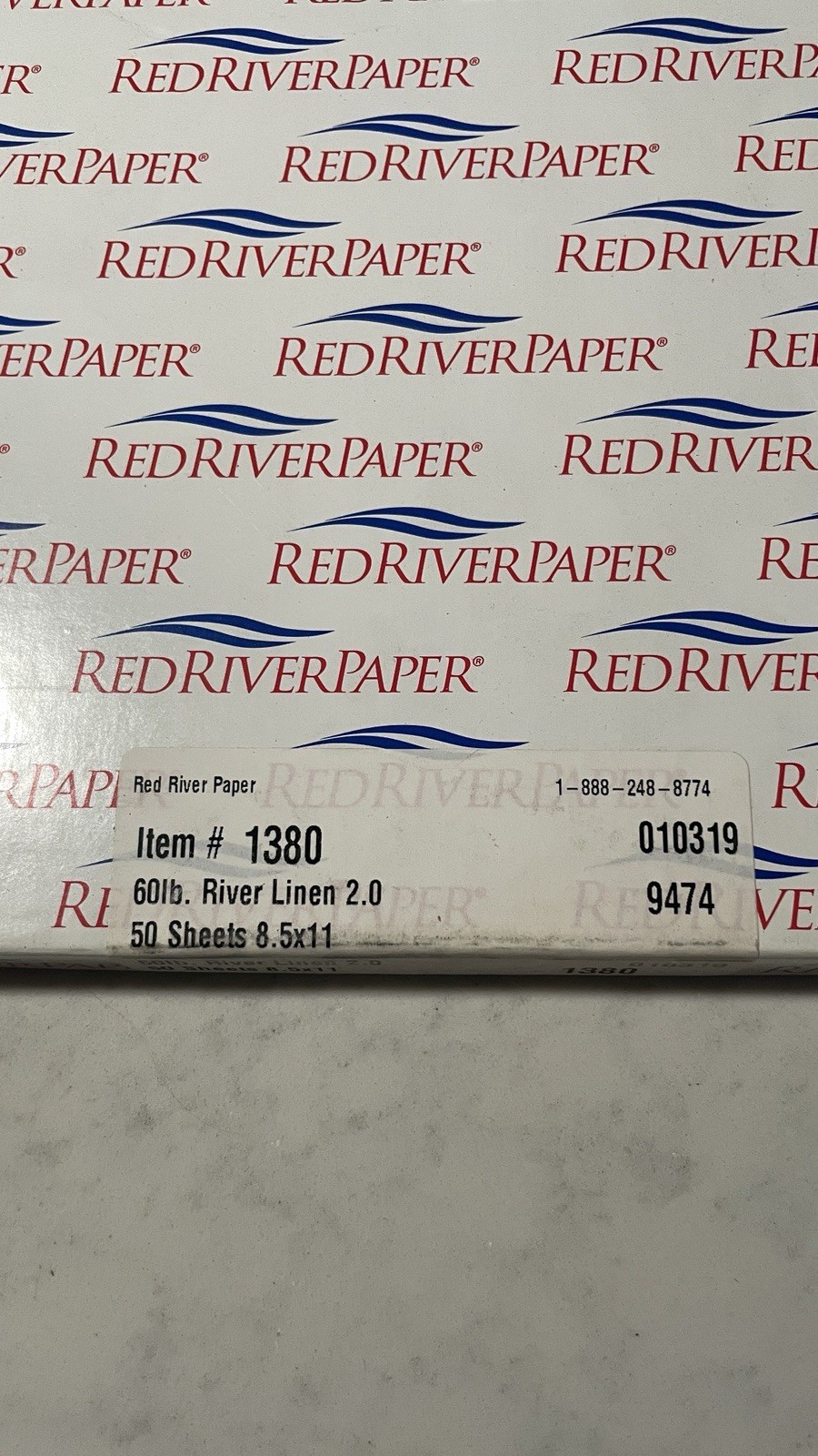 Red River Paper Lot 8.5×11 – River Linen, Aurora Art White, Greenpix