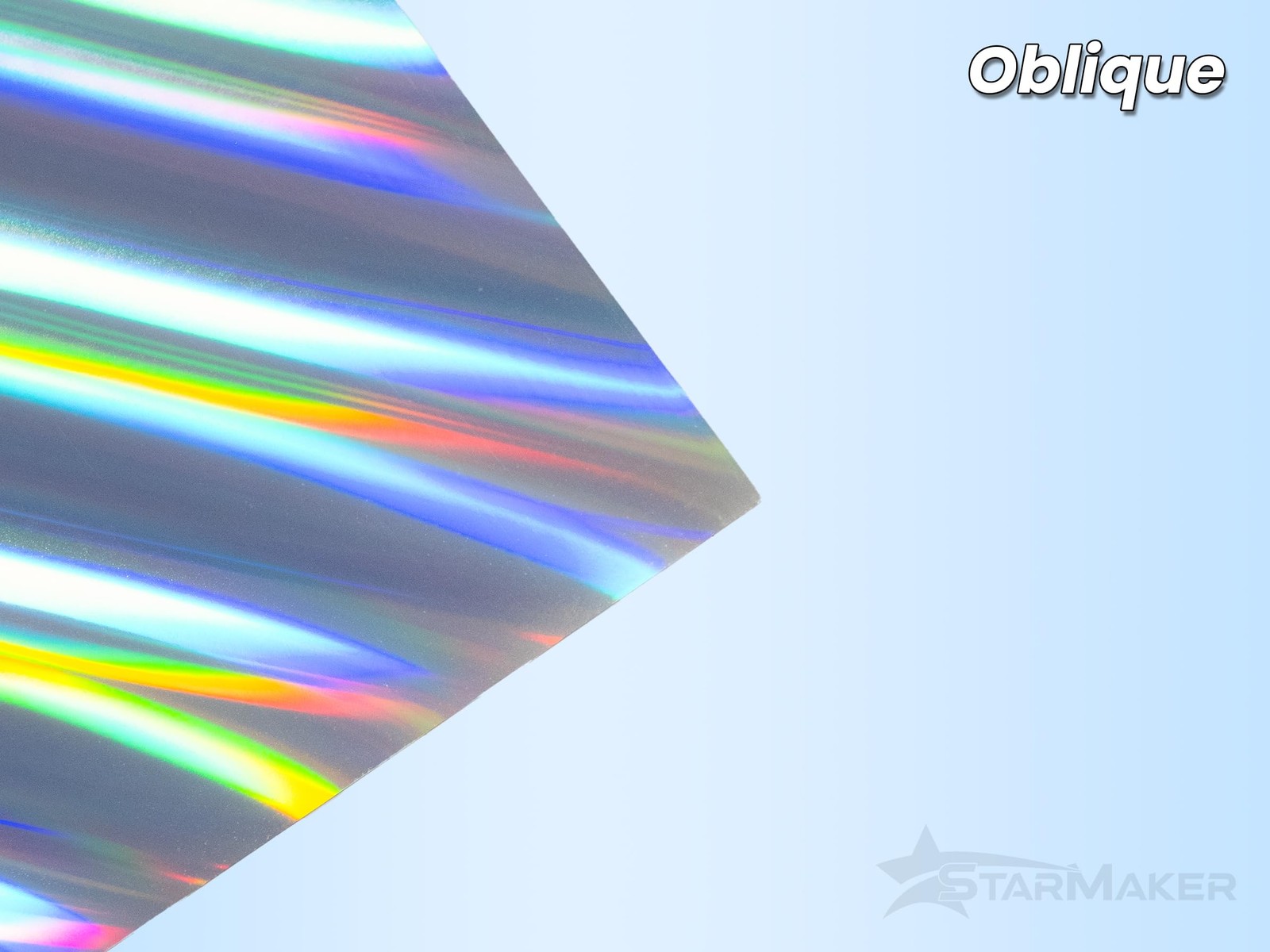 A4 x 10 Sheets Self Adhesive Vinyl Wrap Holographic Vinyl with Plastic Li…
