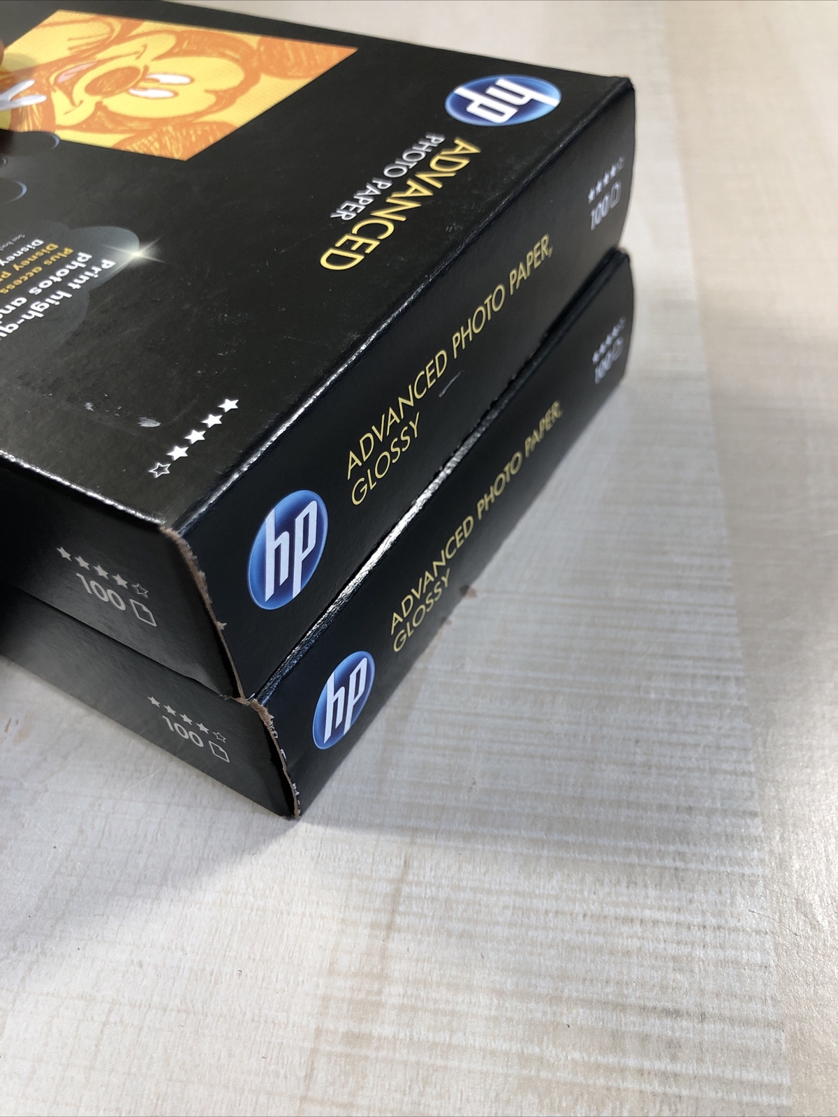 2 – HP Advanced Photo Paper 4×6 Glossy 100 ct. Copy Paper Inkjet Pictures NEW