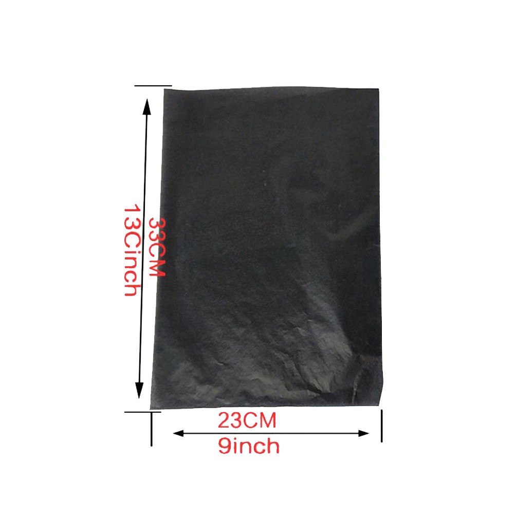 75pcs Transfer Paper Tracing Paper Graphite Painting (Black) carbon paper
