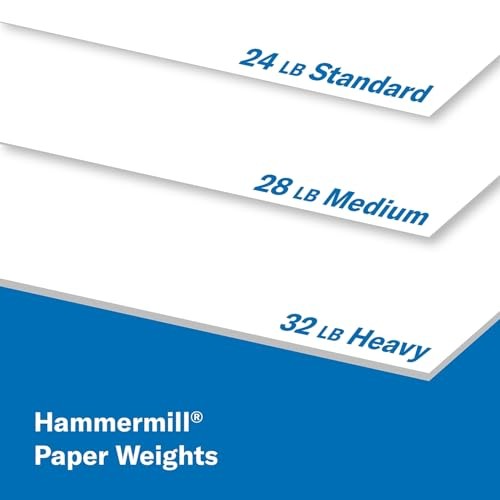 Hammermill Printer Paper, Premium Laser Print 24 lb, 8.5 x 14-1 Ream (500