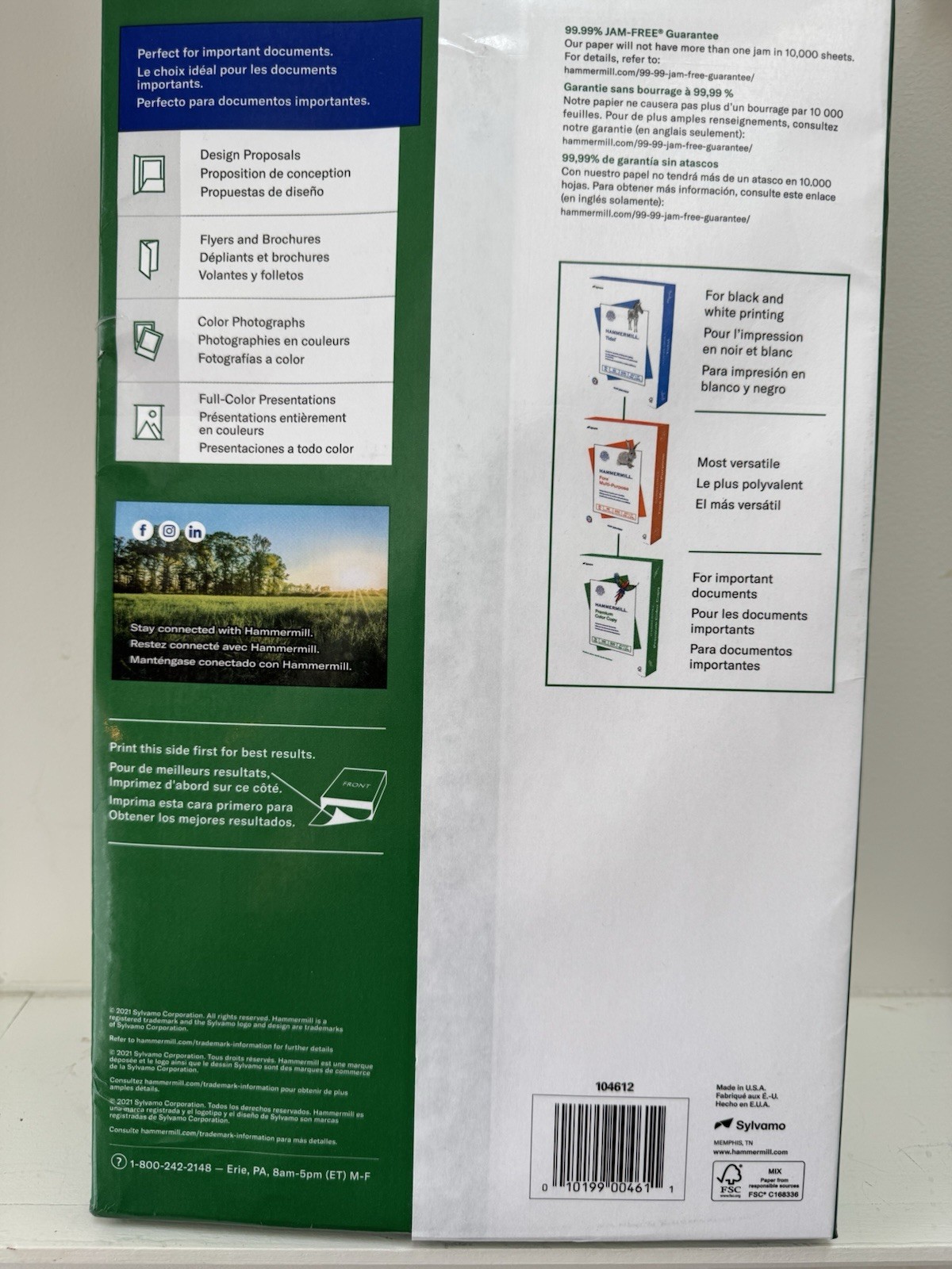 Hammermill Premium Laser Print Paper 8 1/2 X 14″
