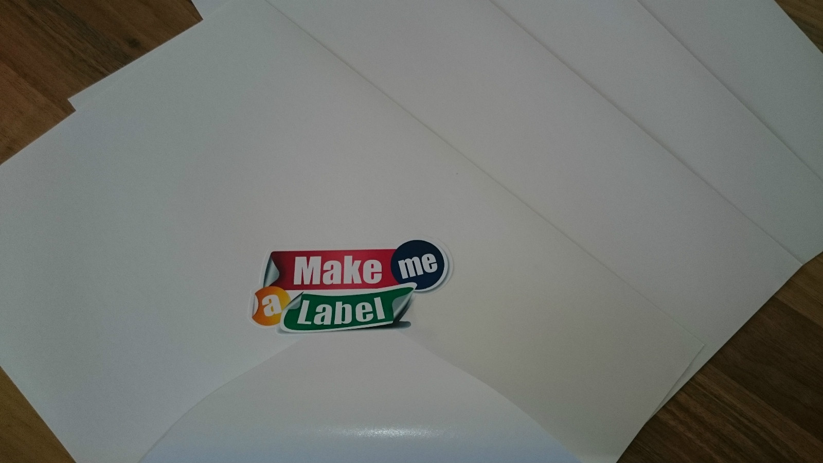 20 White Matt A4 Self Adhesive Inkjet Printable Paper Sticker Sheets