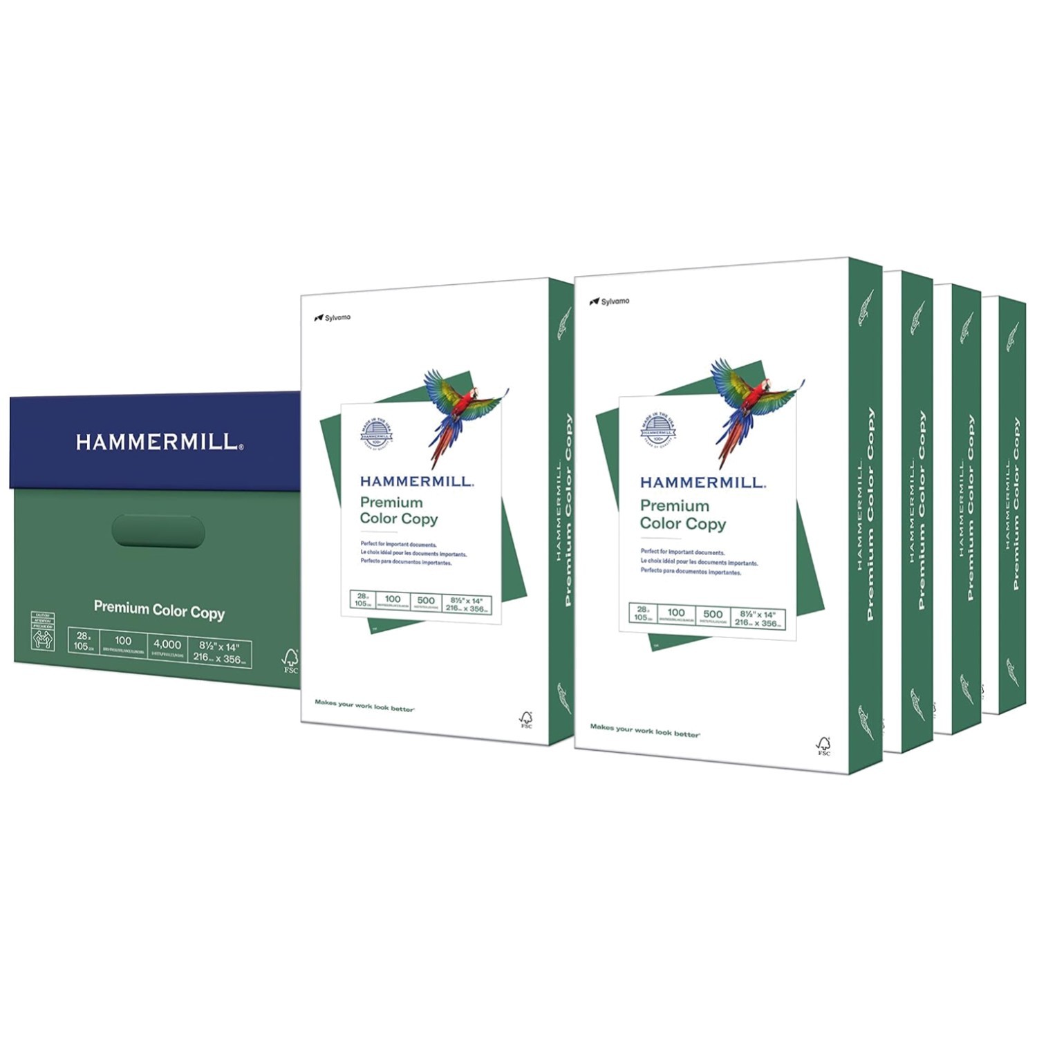 Photo Quality Copy Paper, 100 Brightness – 4000 Sheets