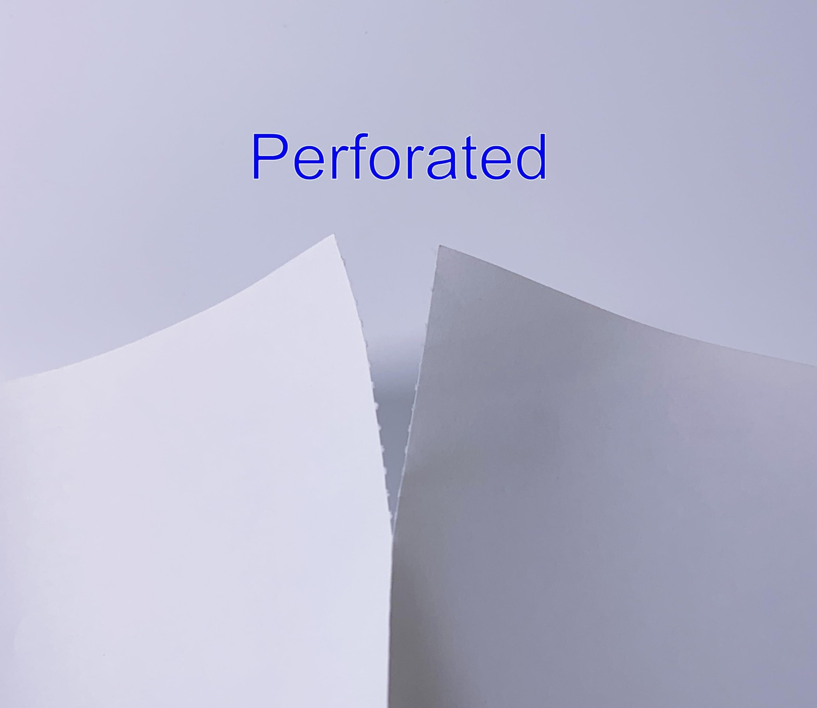 200 pages, thermal printer paper 8.5 x 11 inch, letter, folded, White