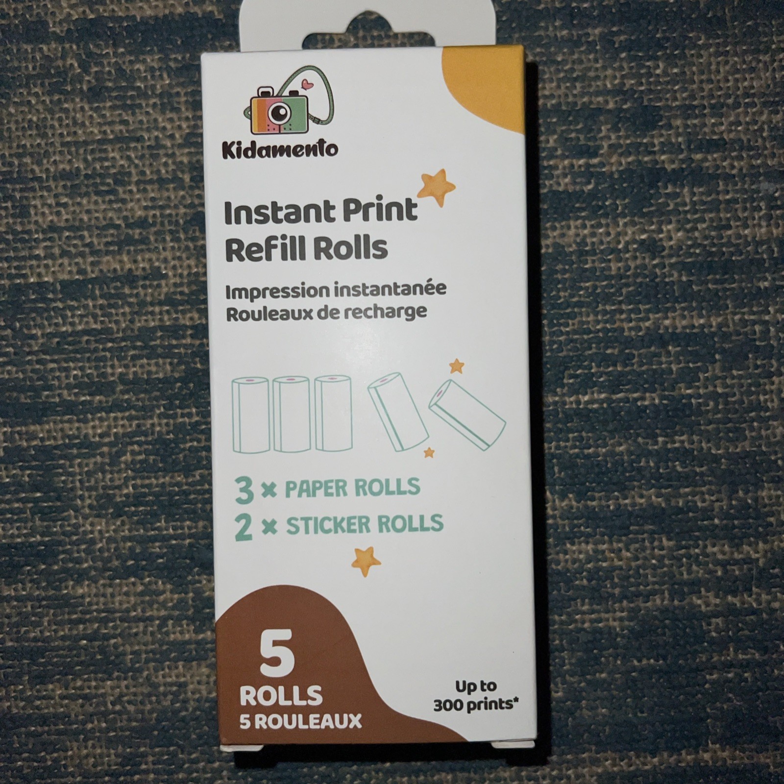 Kidamento Instant Print Kids Camera Original Thermal Printing Paper Roll Refills