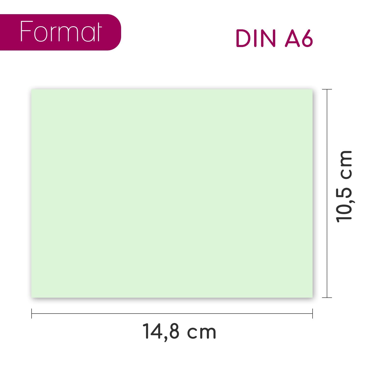 500 Sheets A6 Paper Green 80gsm I Blank Copy Paper Printer Paper Univ…