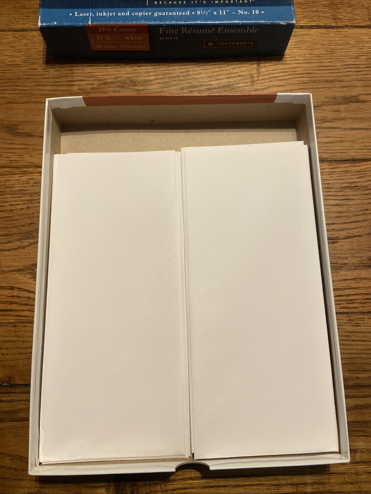 Southworth Find Résumé Ensemble Credentials Collection ￼ Paper &envelop25%Cotton