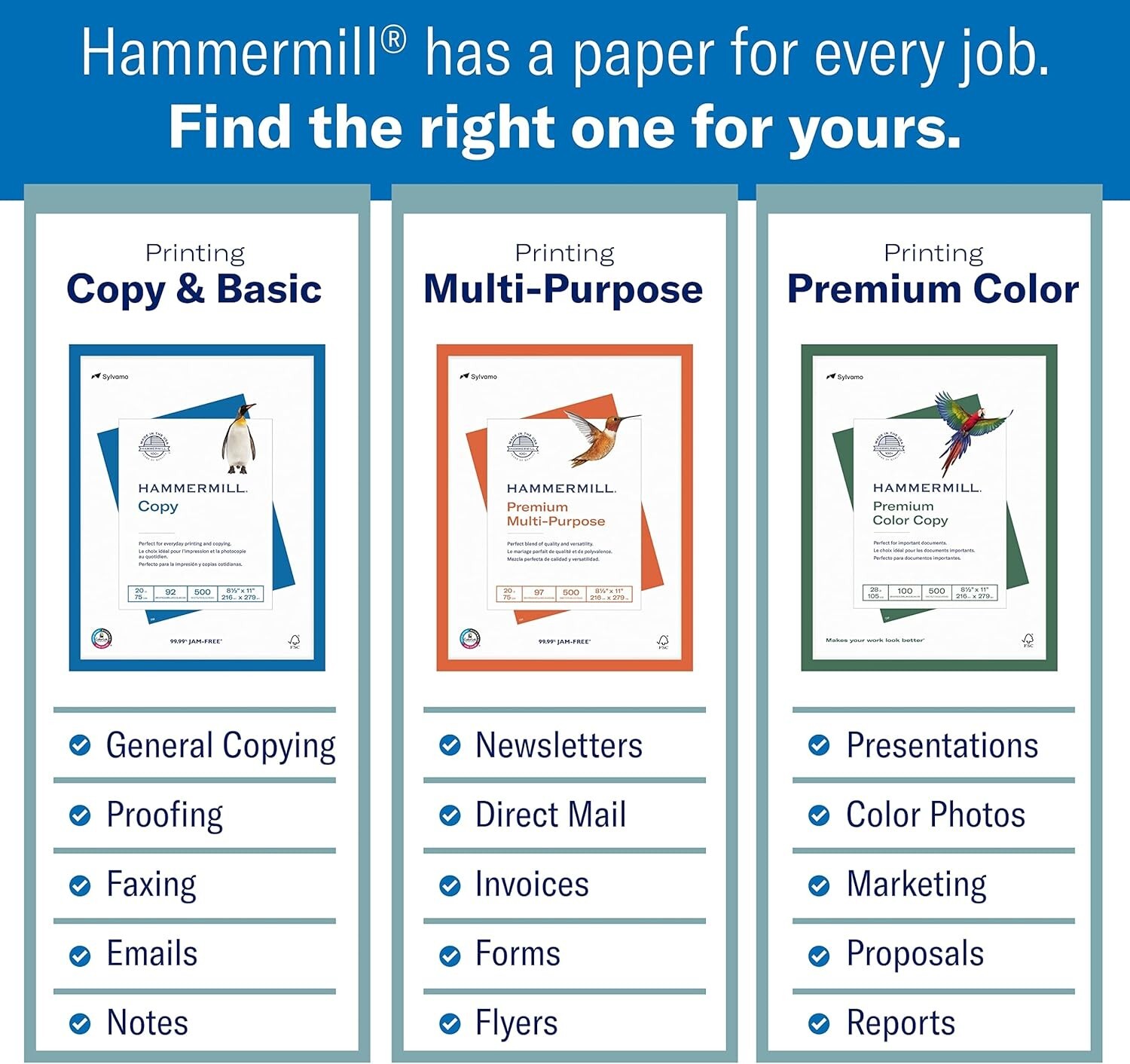 32 lb Premium Copy Paper 500 Sheets, 8.5 x 11 – Reliable for Presentations