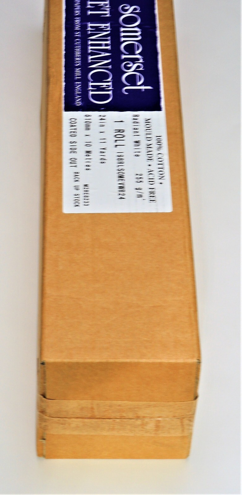 24″ X 33′ LEGION SOMERSET VELVET ENHANCED RADIANT WHITE 255 G INKJET PAPER – NEW