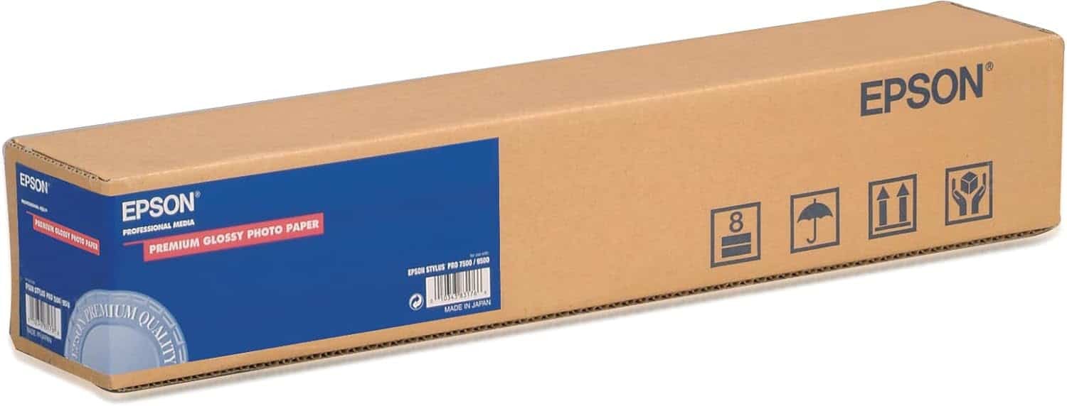 Epson Premium Glossy Photo – 24″ x 100′ Roll [S041638]