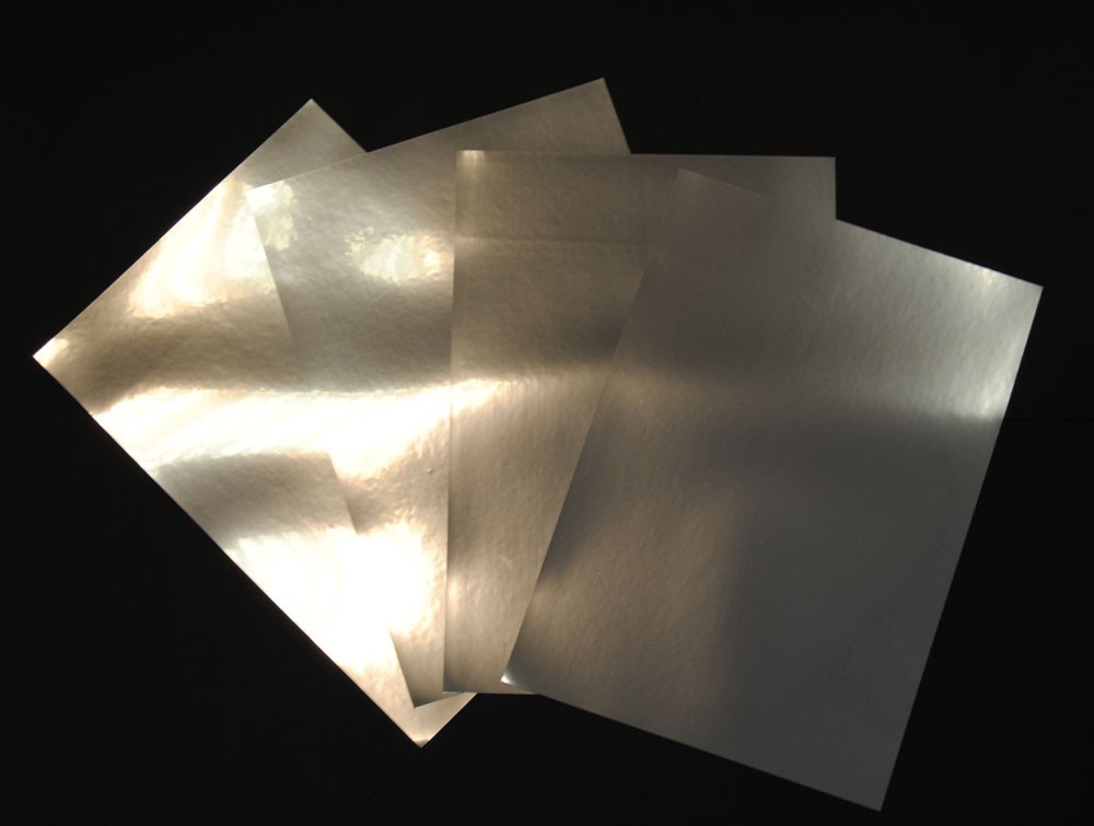 Silver Metallic Glossy Inkjet Printable Mirror Film Photo Paper 5 A4 Sheets