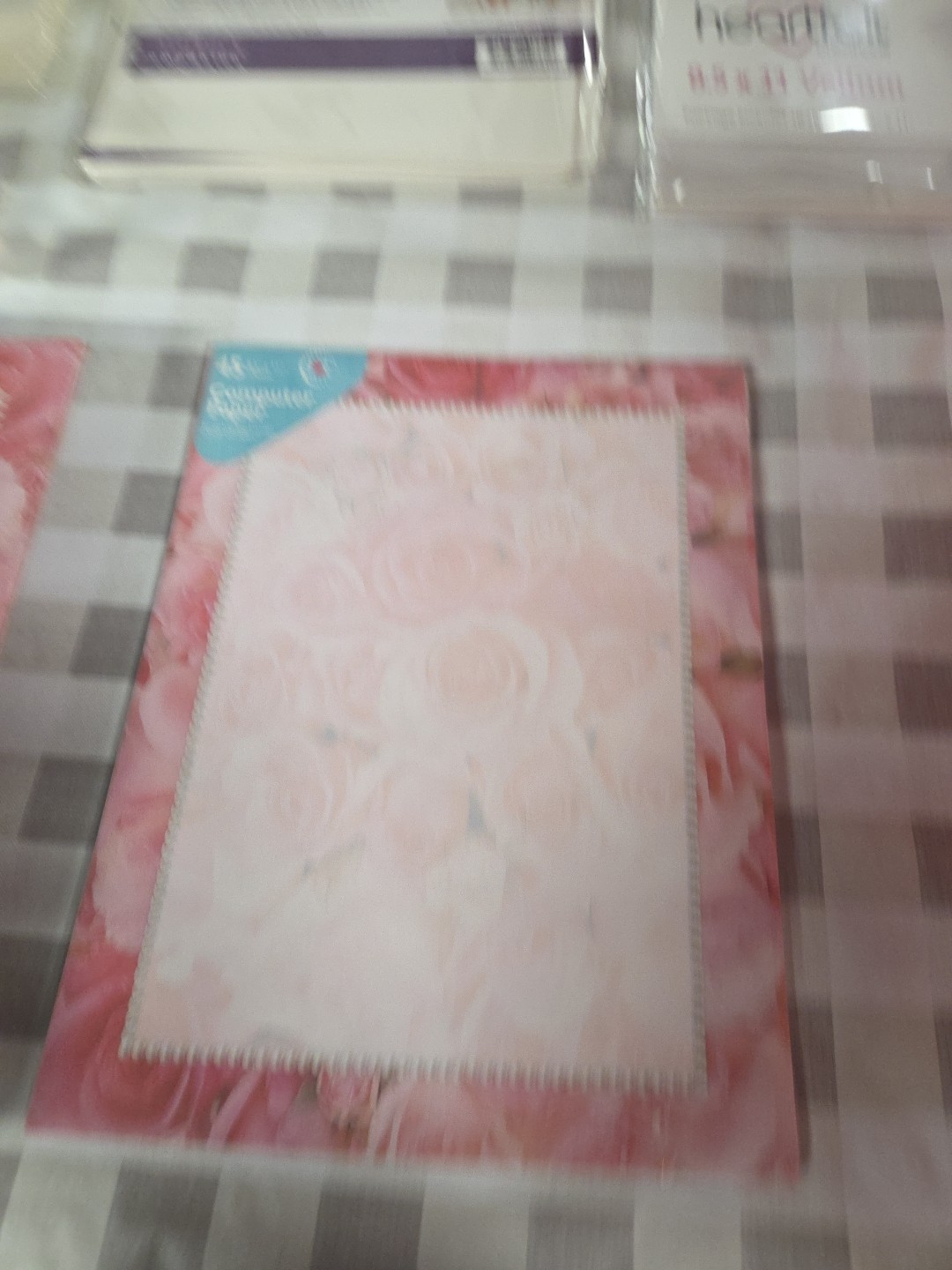 Computer Printer Paper 45 Sheets 8.5″ x 11″ Greenbrier Roses (PaperA)