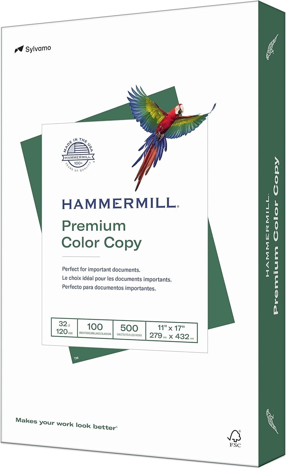 High-Quality 32 lb Color Copy Paper – 11 x 17 – 500 Sheets, Eco-Friendly