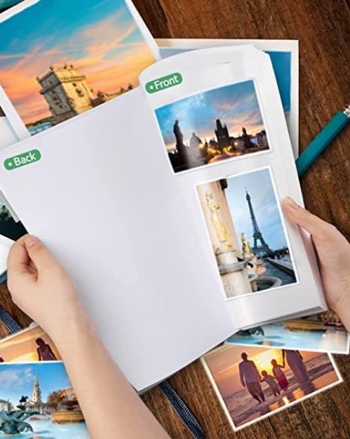 Glossy Printable Vinyl Sticker Paper for Inkjet Printer 150 Sheets 8.5″x11″ A…