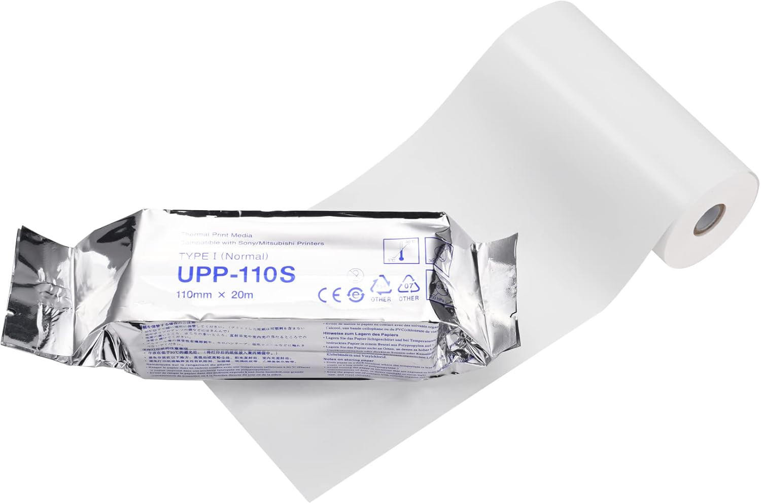 Compatible Ultrasound Paper UPP-110S 10 Rolls,Ultrasound Thermal Print Upp 110 F