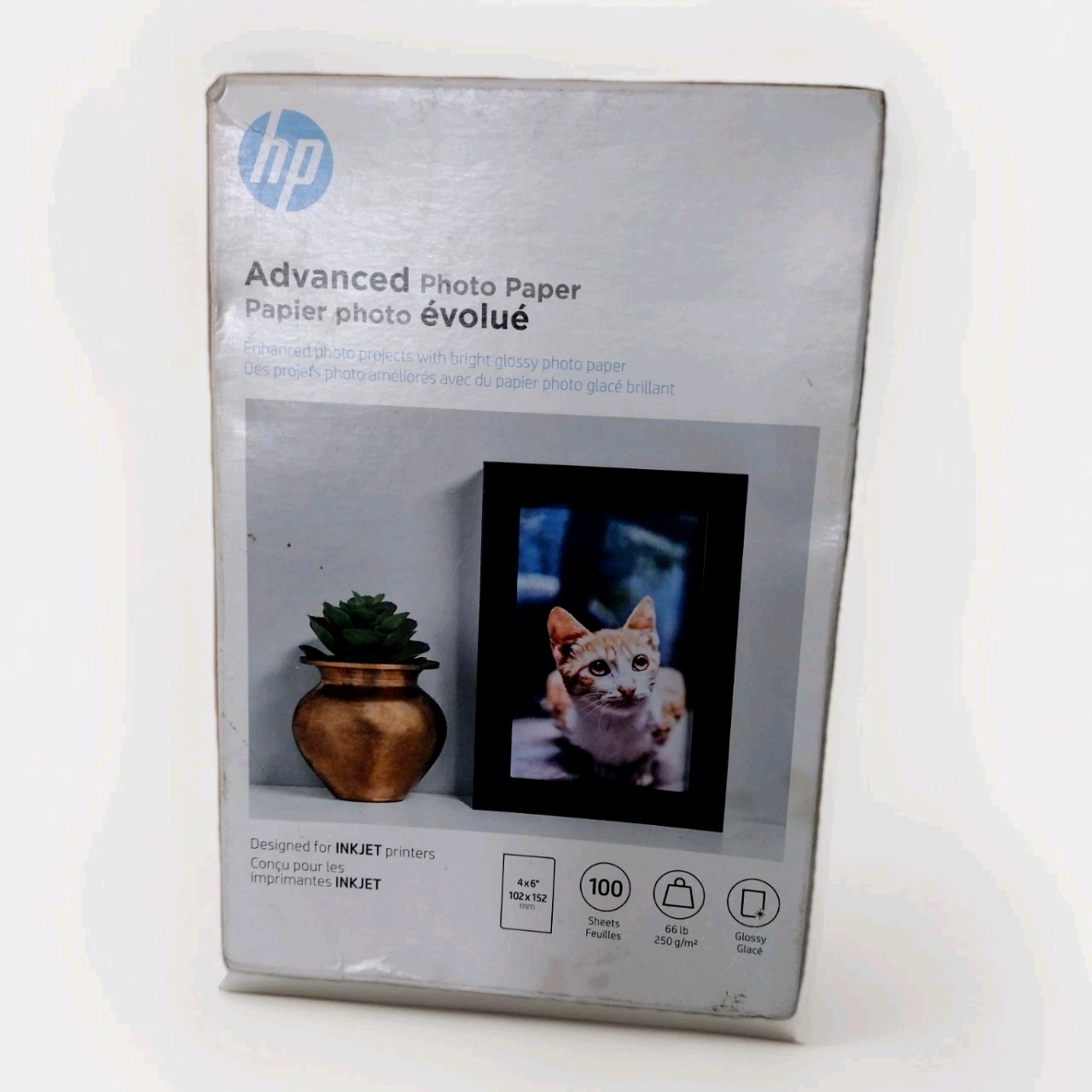 HP Advanced Glossy Photo Paper -100 Sheets | 4 x 6″ – Q6638A -SEALED – FAST SHIP