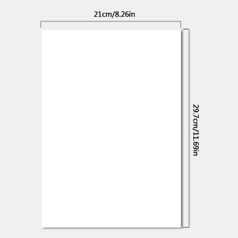 Premium Printable Sticker Paper Inkjet and La-ser Printer Waterproof Decal Paper