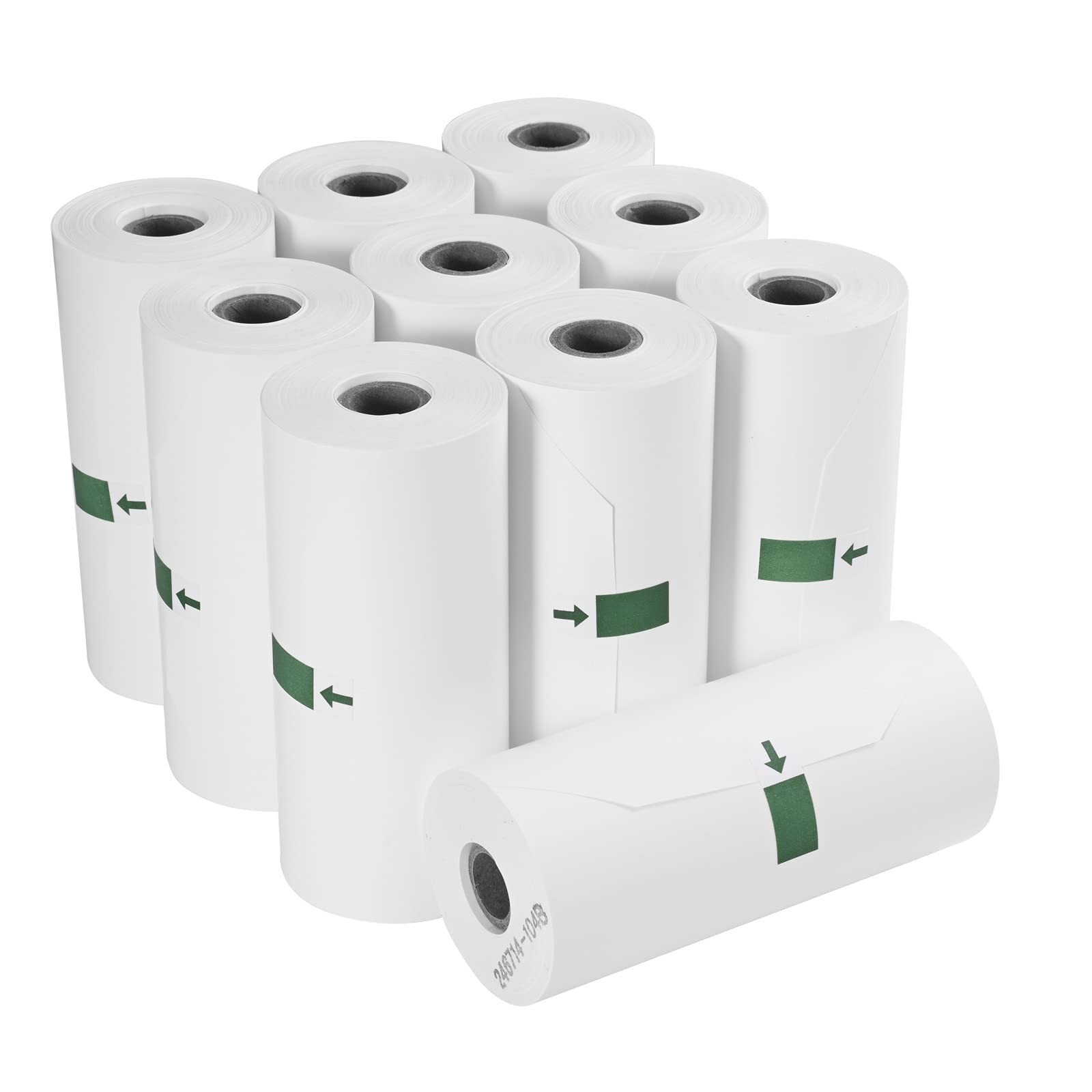 10 Rolls Black & White Thermal Ultrasound Paper Film 110mm x 20m – Type I Media