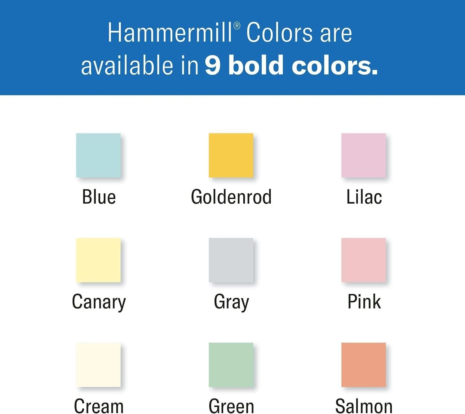 Sustainable 20 lb Blue Copy Paper, 8.5 x 11, 500 Sheets – High Opacity Finish