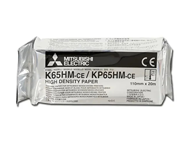 Mitsubishi K65HM-CE High Density Paper, 110 x 20m
