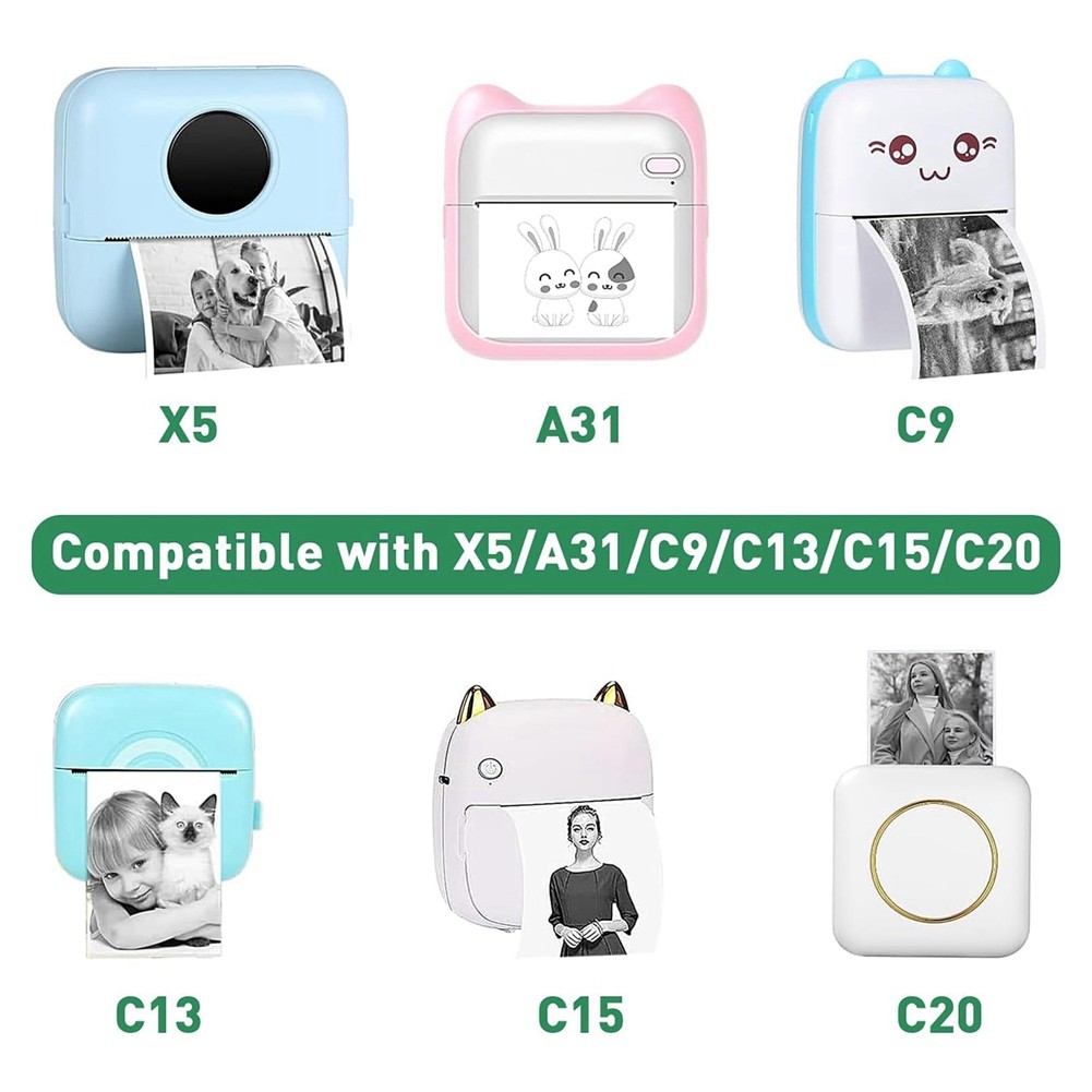 20PCS Printer , Thermal Sticker ,Self-Adhesive, Thermal Printer ,Notes8925