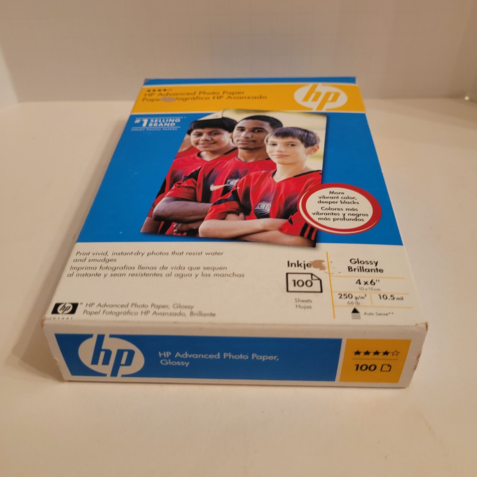 Hewlett Packard Q6638A 4 x 6 inch Glossy Printer Paper – 100 Sheets