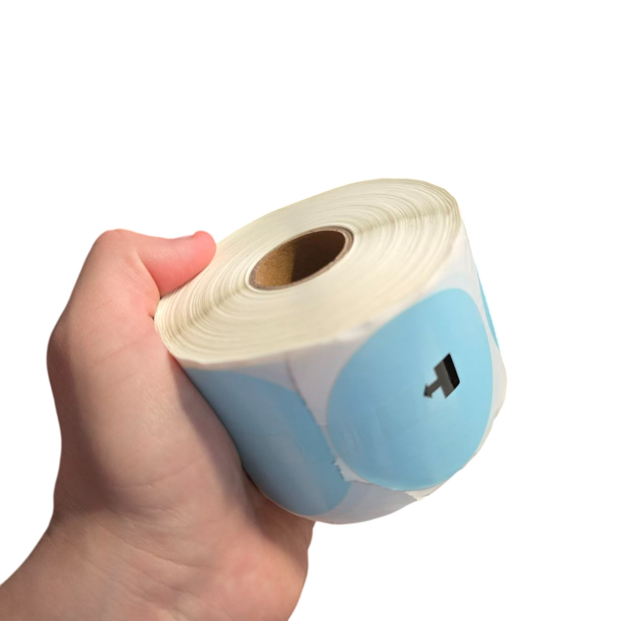 Phomemo Blue Circle Thermal Sticker Labels Round Direct 2 in (50 mm) 750 Labels