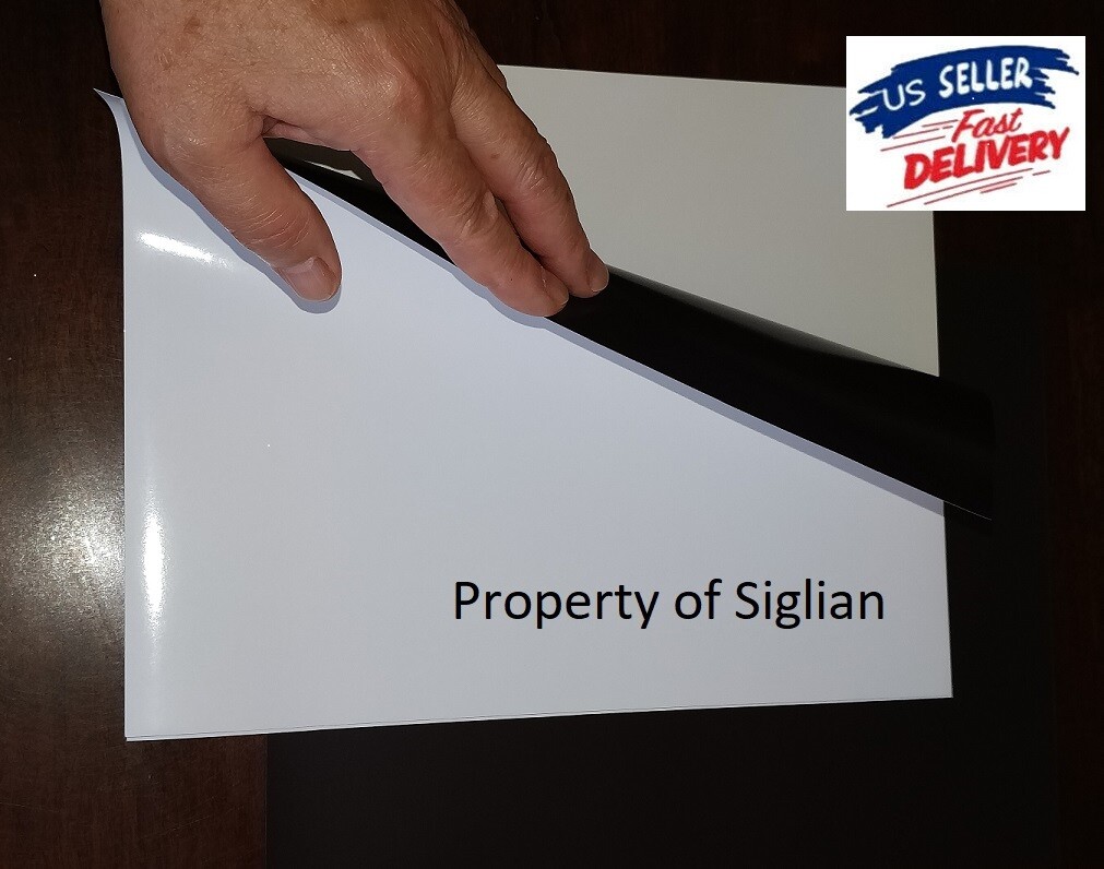 GLOSSY Printable Magnetic Paper, 8.5″x11″ (15 sheets) “FREE SHIPPING”