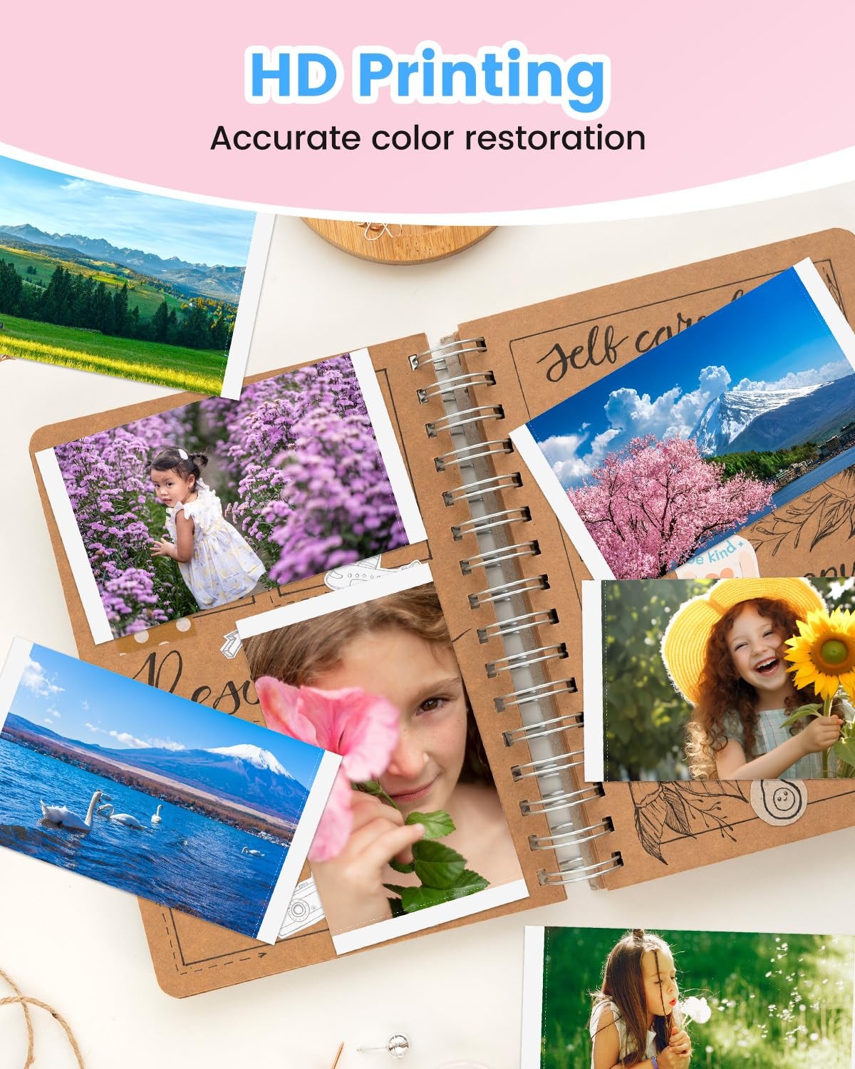 Fimax Photo Paper Compatible with Canon Selphy CP1500 CP1300 CP1200 CP910 CP100…