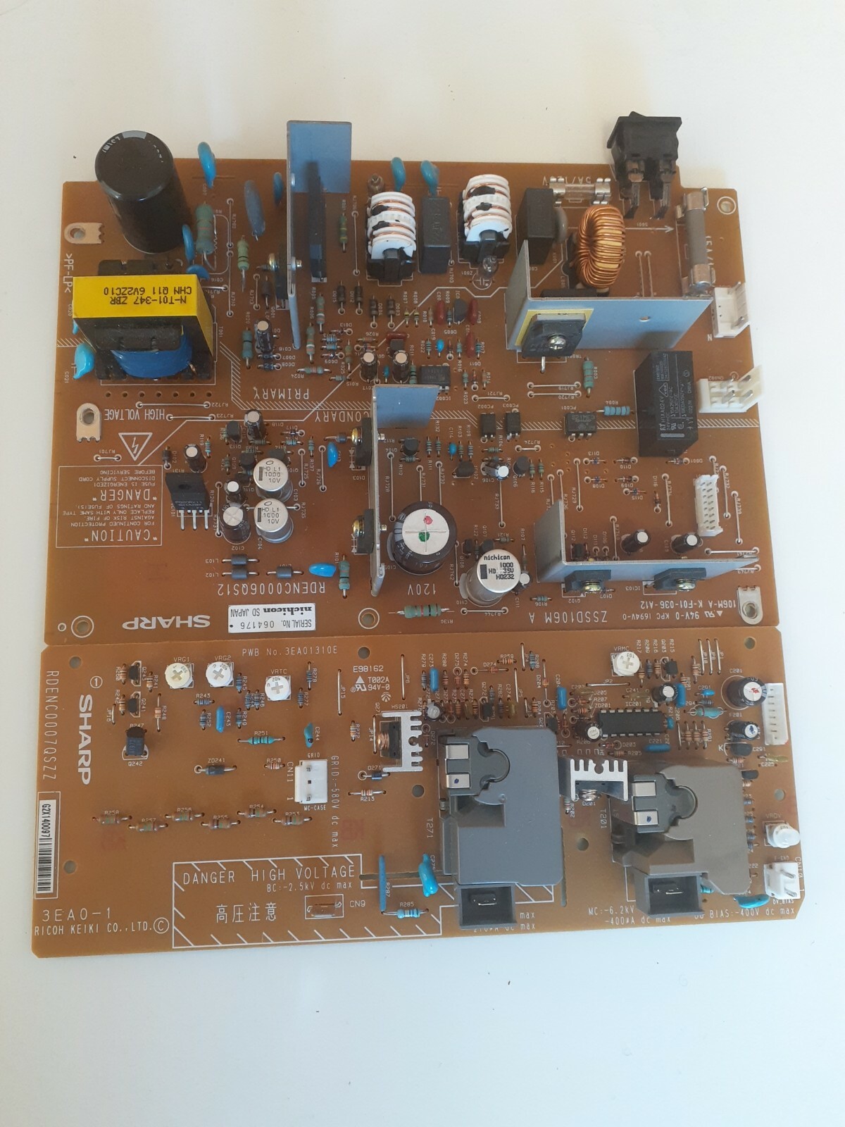 SHARP AR-157e Power Supply Board RDENC0007QSZZ. G2X140097…..