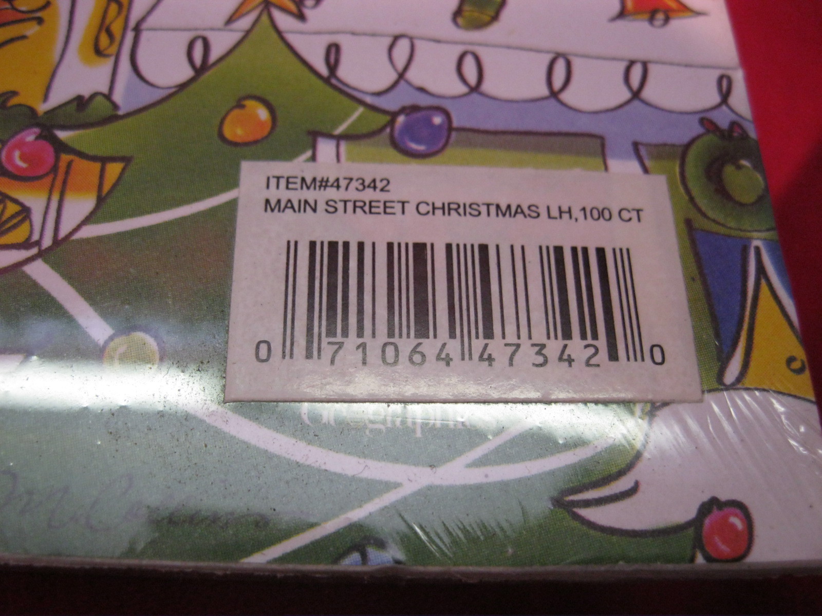 Geographics 47342 Main Street Christmas Letterhead Stationary 100 Count