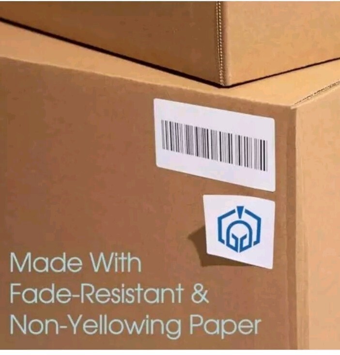 Printable Laser and Inkjet Labels – White Sticker Labels – 2″ X 5″ 30 Sheets
