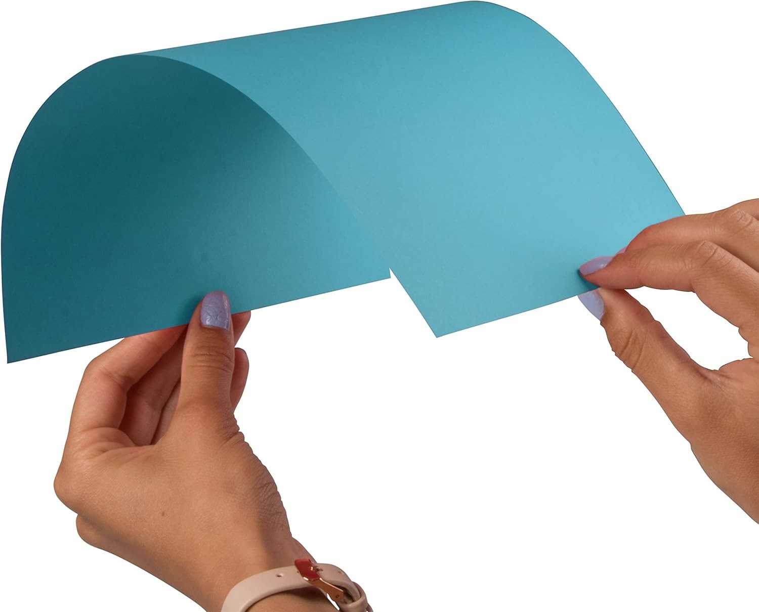 Bright Blue 24lb Smooth Paper – 50 Recyclable Sheets for Invitations & More