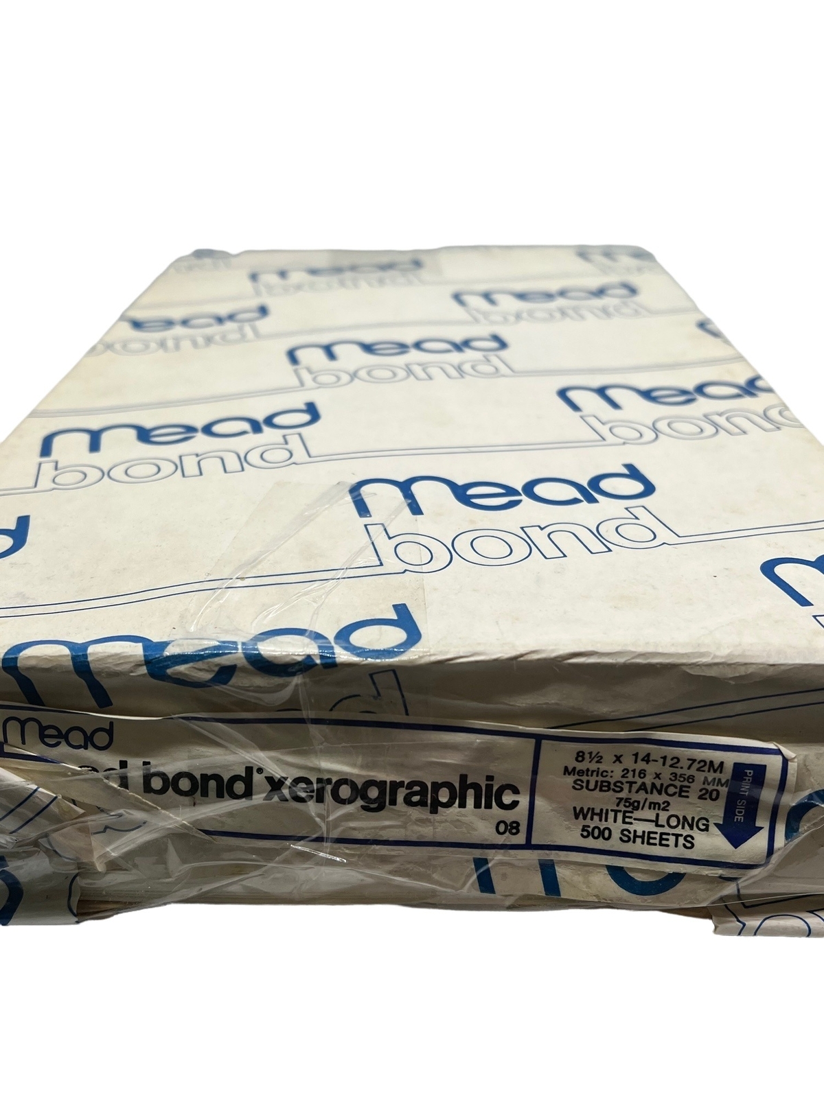 Mead 8 1/2 x 14 Bond Xerographic White-Long 500 Sheets Ream Substance 20