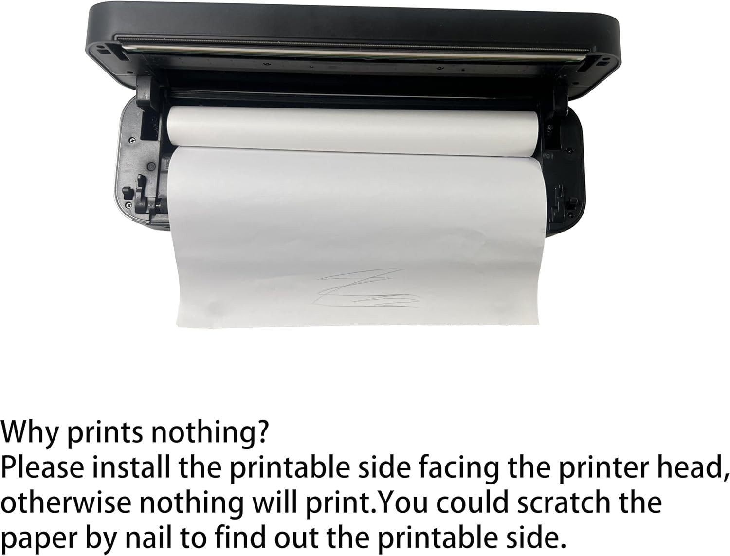 8 rolls (about 200 pages), A4, BPS free, thermal printer paper, BPA free. For
