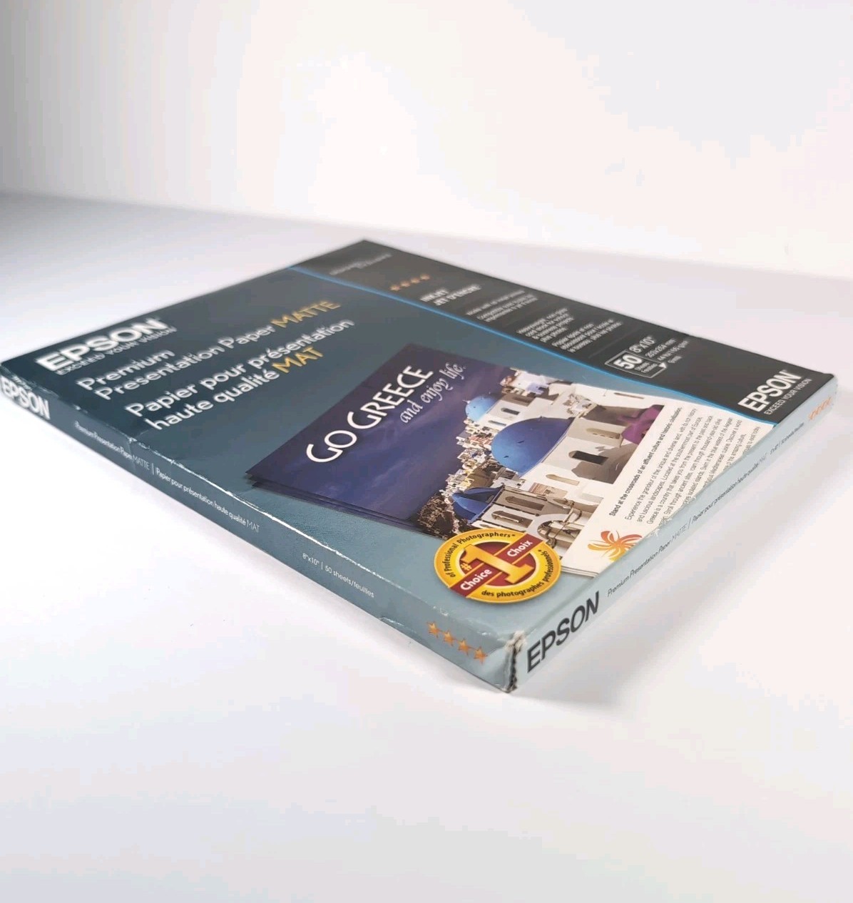 Epson Premium Presentation Paper MATTE 8×10 Inches 50 Sheets Inkjet Printers NIB