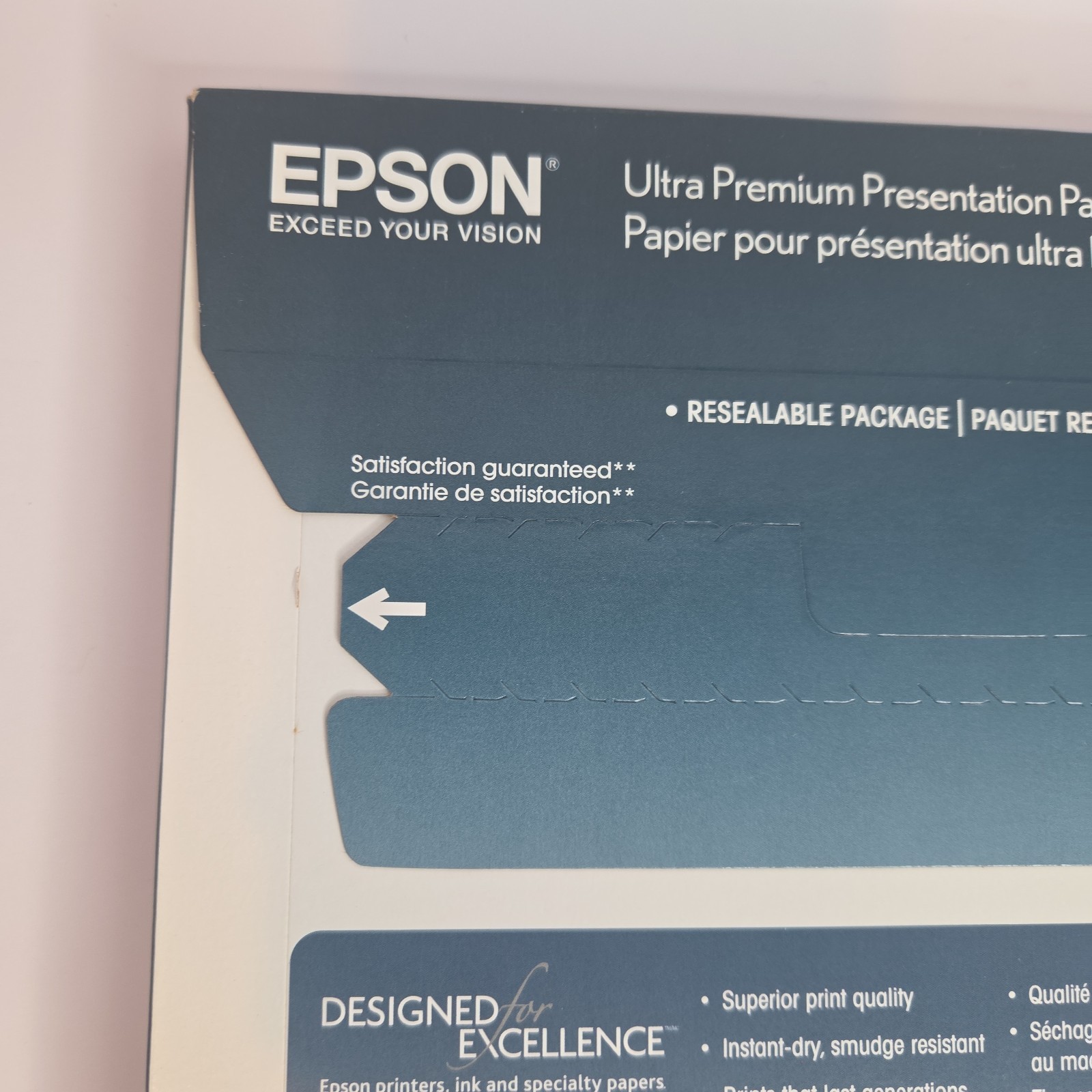 Epson Ultra Premium Presentation Paper Matte 8.5×11 50 Sheets High Color Gamut