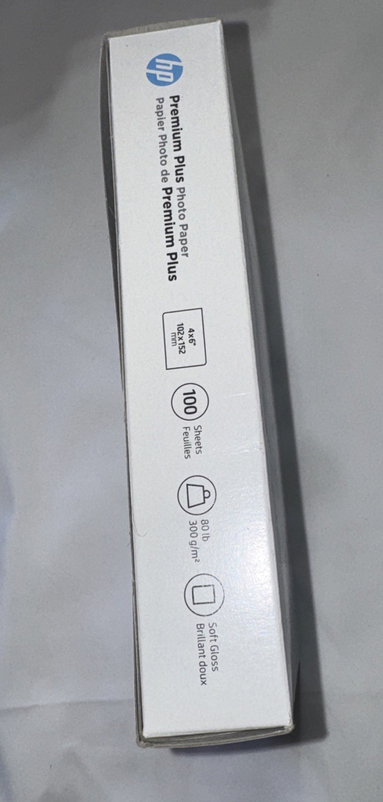 HP Premium Plus Soft Gloss Photo Paper 100 Sheets 80lb 4×6 Hewlett Packard – NEW