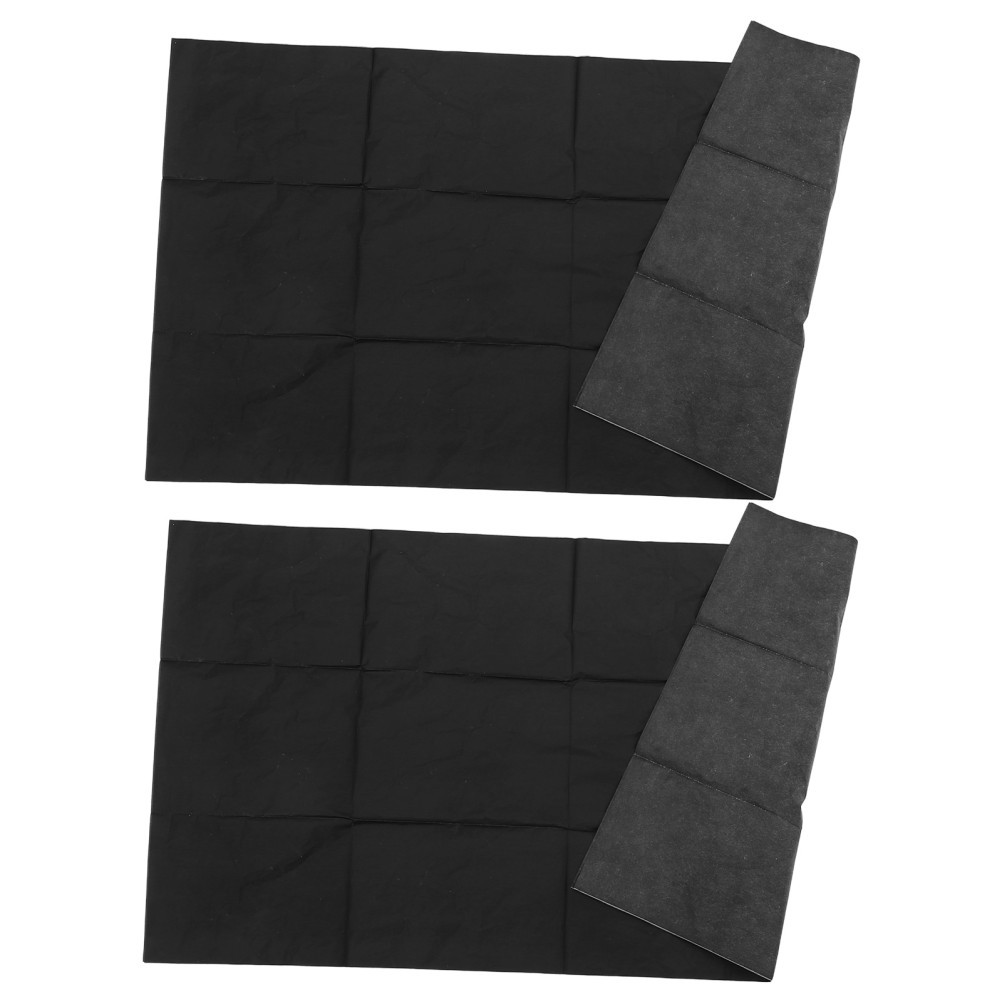 2 Pcs Black Carbon Paper Copy for Handwriting Fabric Transfer Drawing