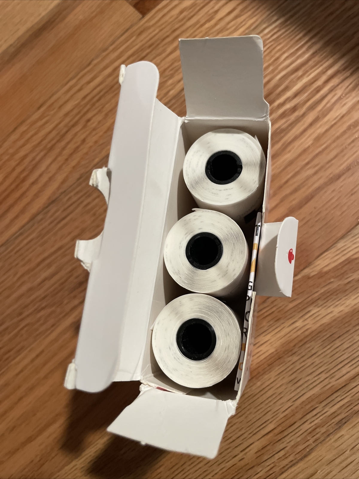 Phomemo M02 Gold Glitter Thermal Label Printer Paper Adhesive 50mmx3.5m 3 Rolls