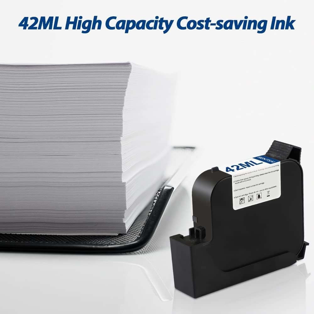 BENTSAI Original EB22B EB22BL Black Solvent Quick Dry Ink Small,